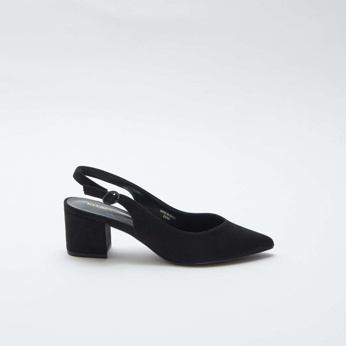 Zapatos de tacón con punta NEGRO