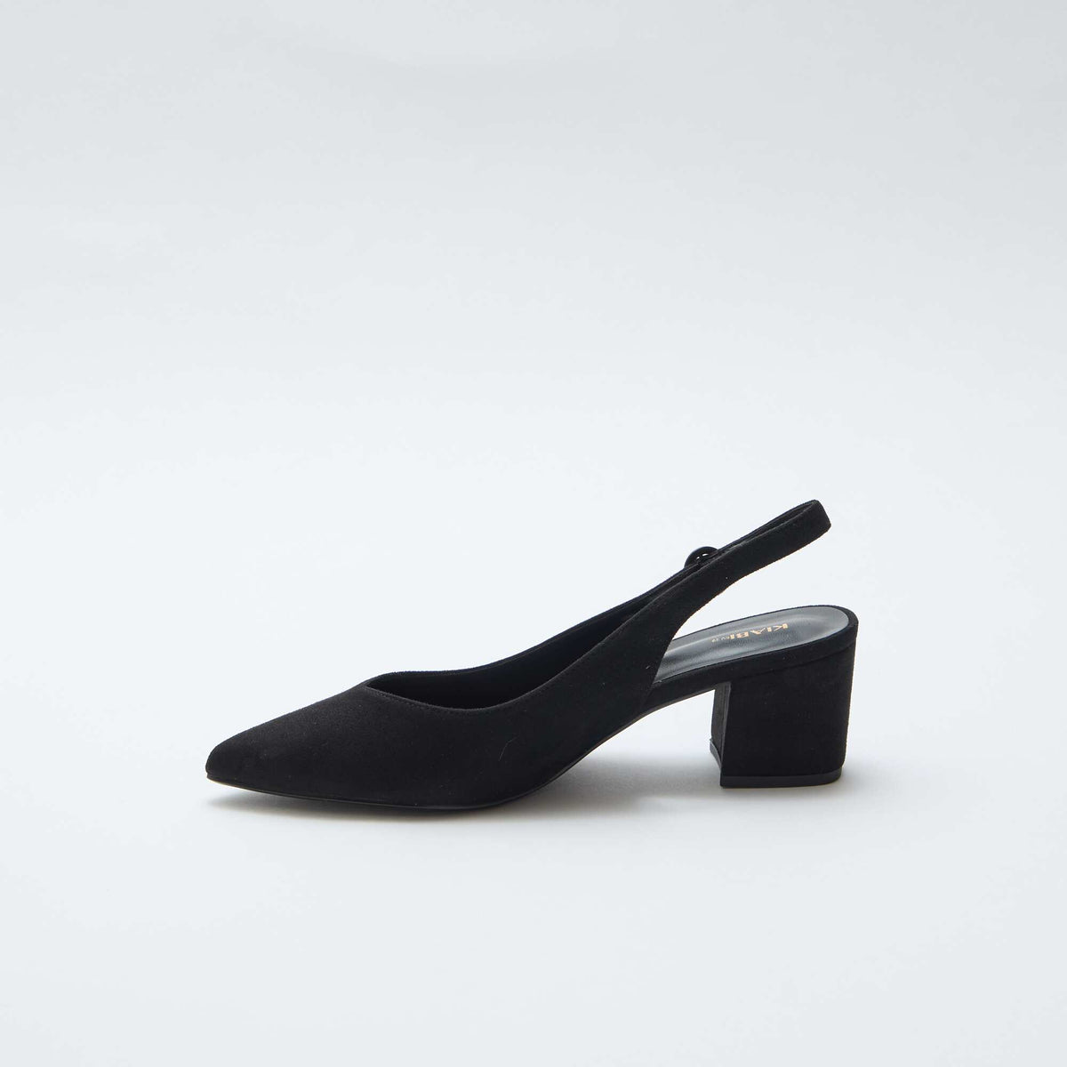 Zapatos de tacón con punta NEGRO