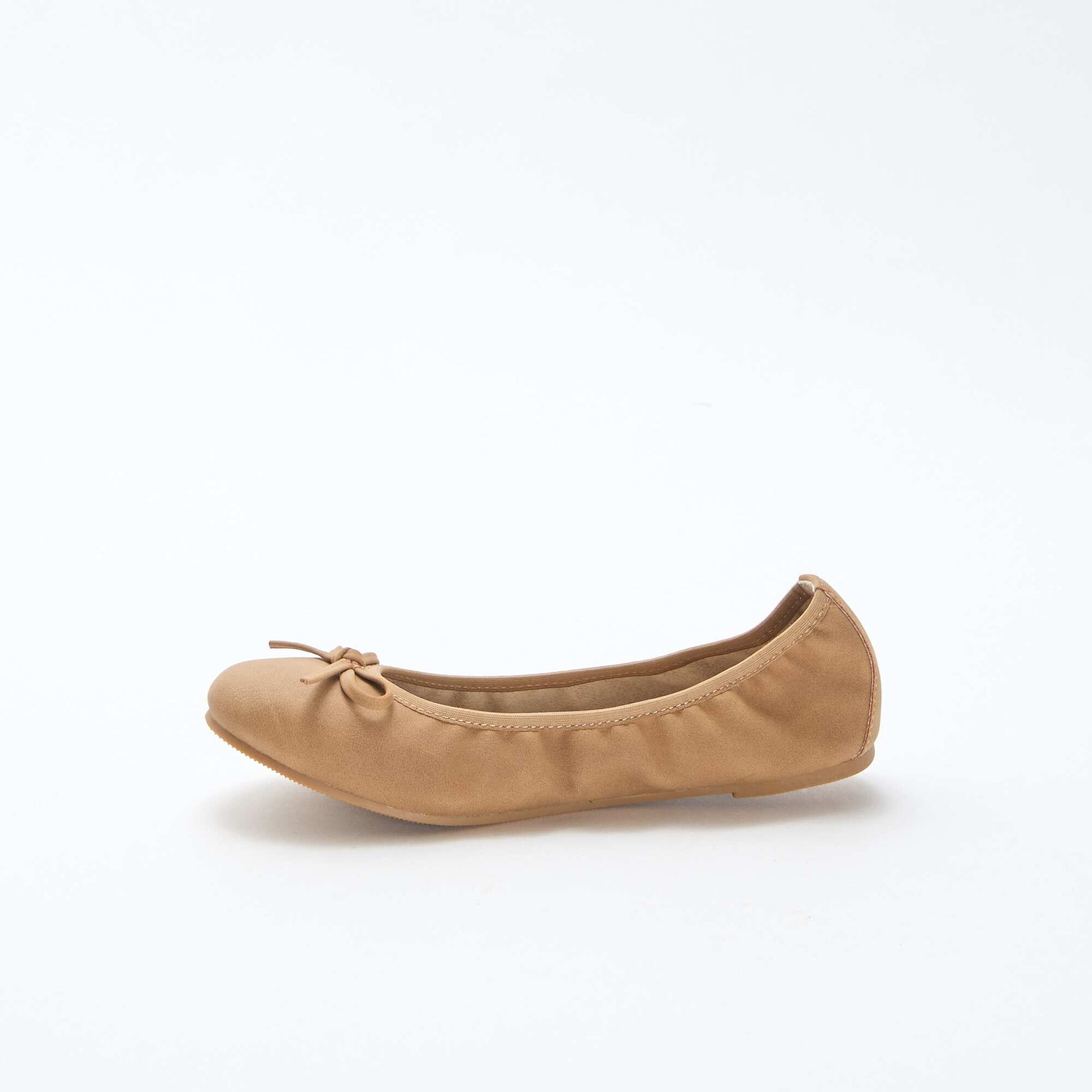 Bailarinas planas lisas MARRON