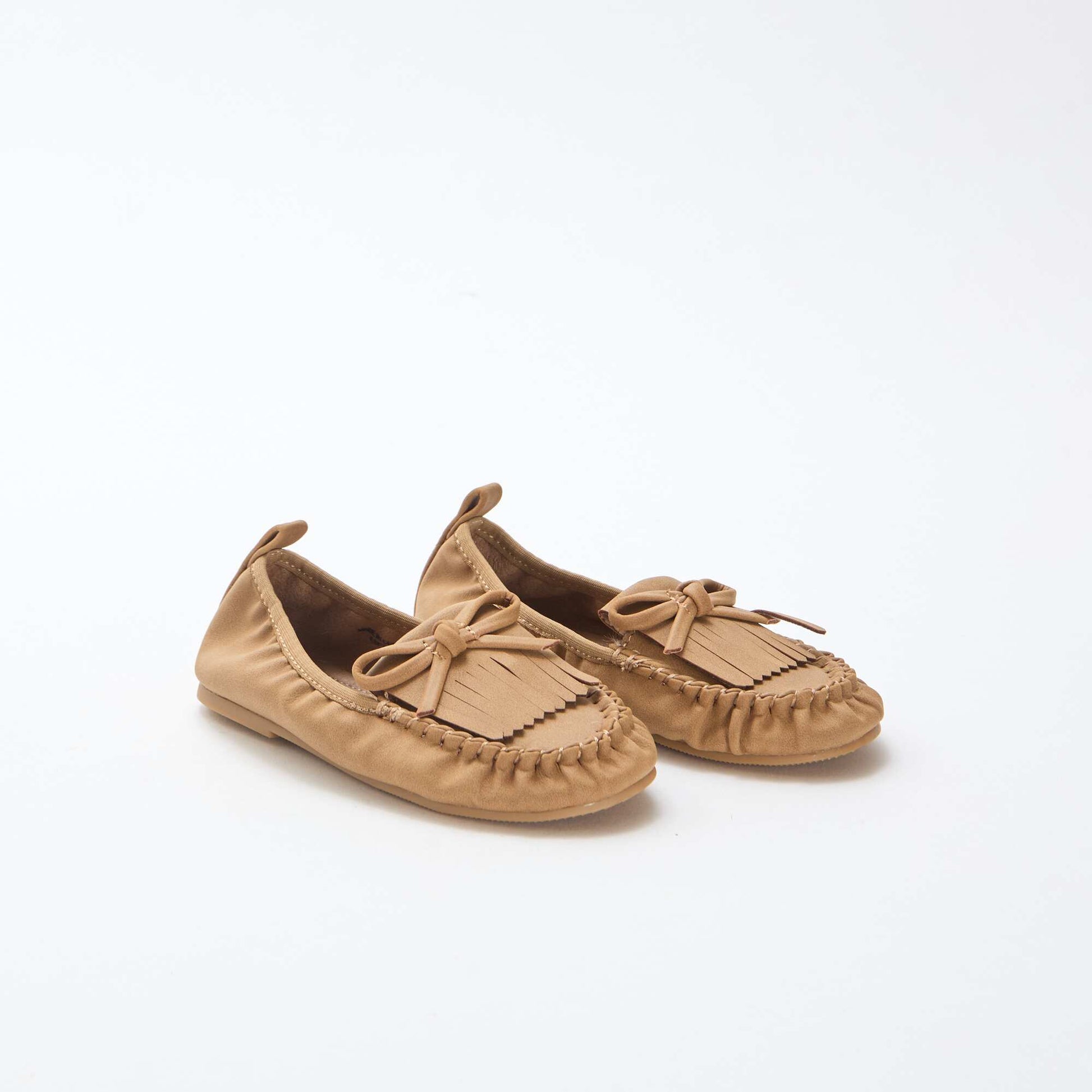 Bailarinas con flecos BEIGE