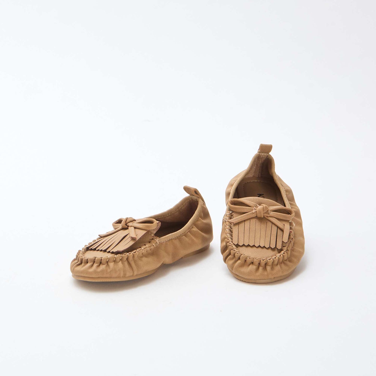 Bailarinas con flecos BEIGE