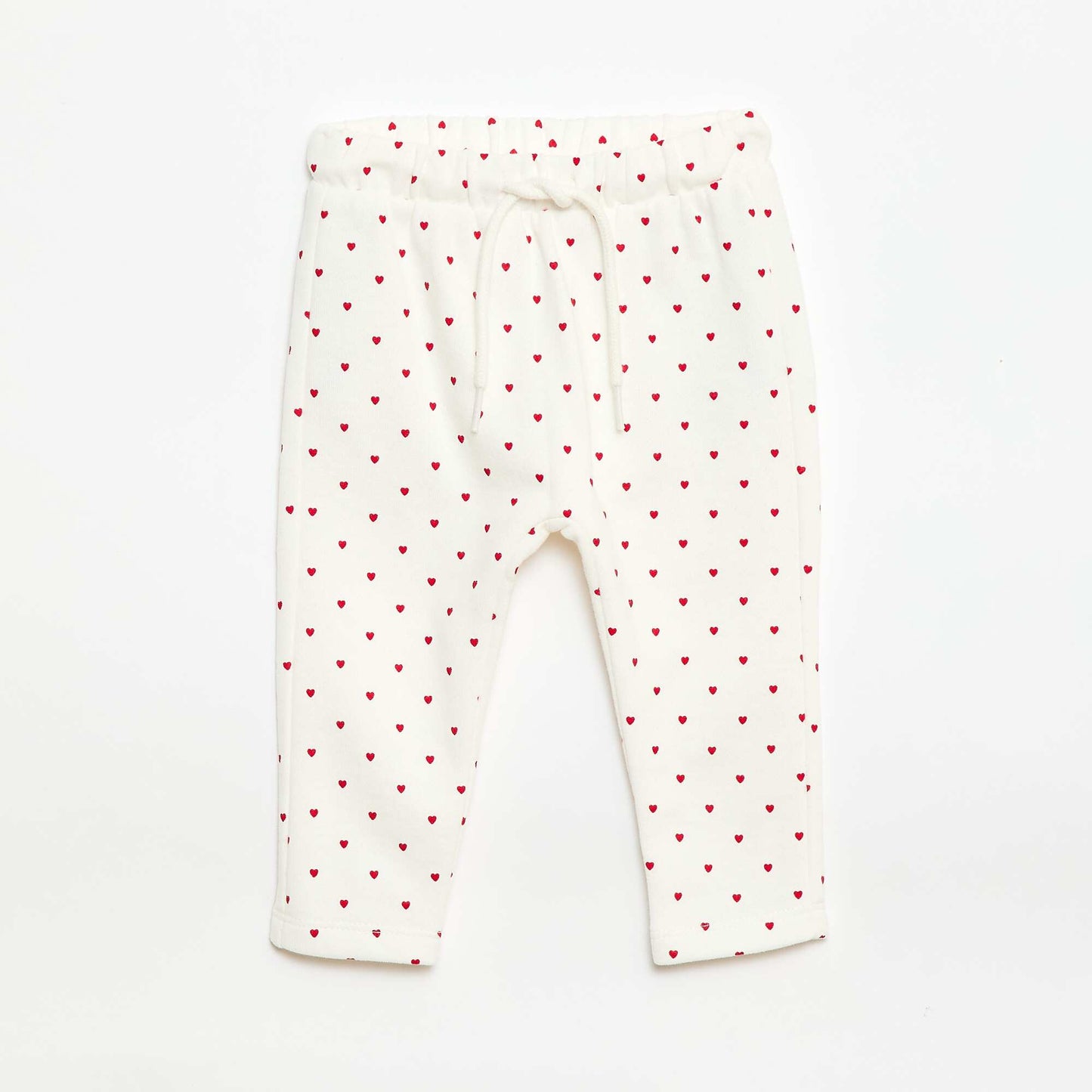 Pantalón de chándal con estampado BLANCO