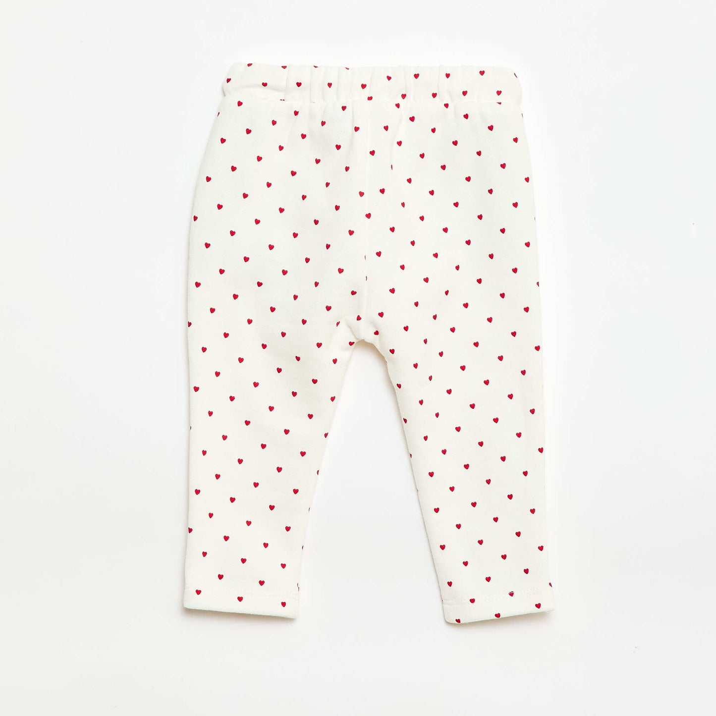 Pantalón de chándal con estampado BLANCO