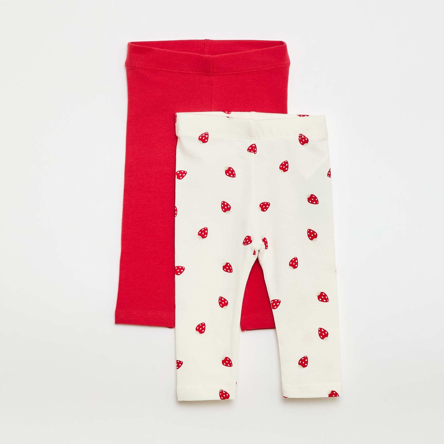 Lote de 2 leggings largos BLANCO