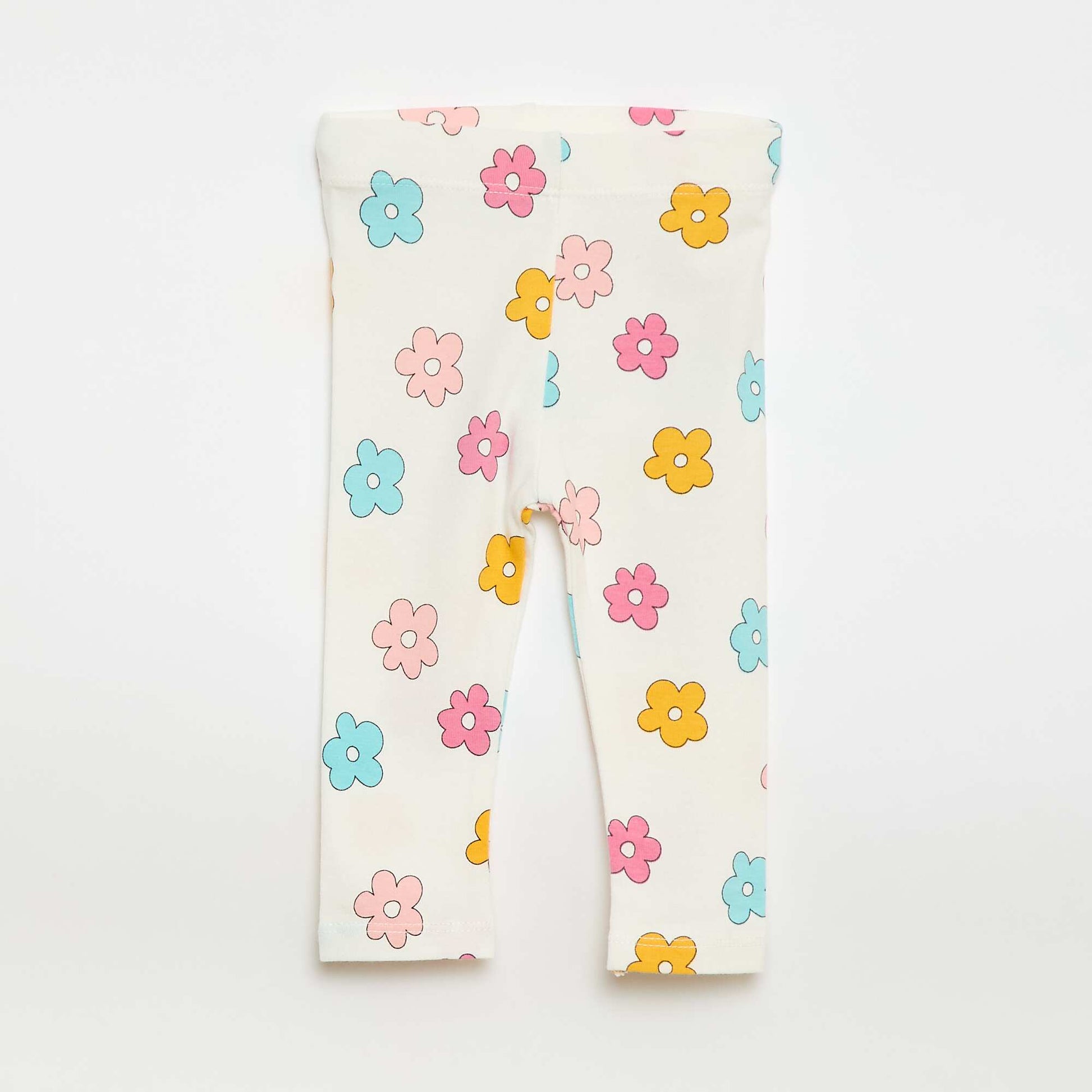 Lote de 2 leggings largos BLANCO
