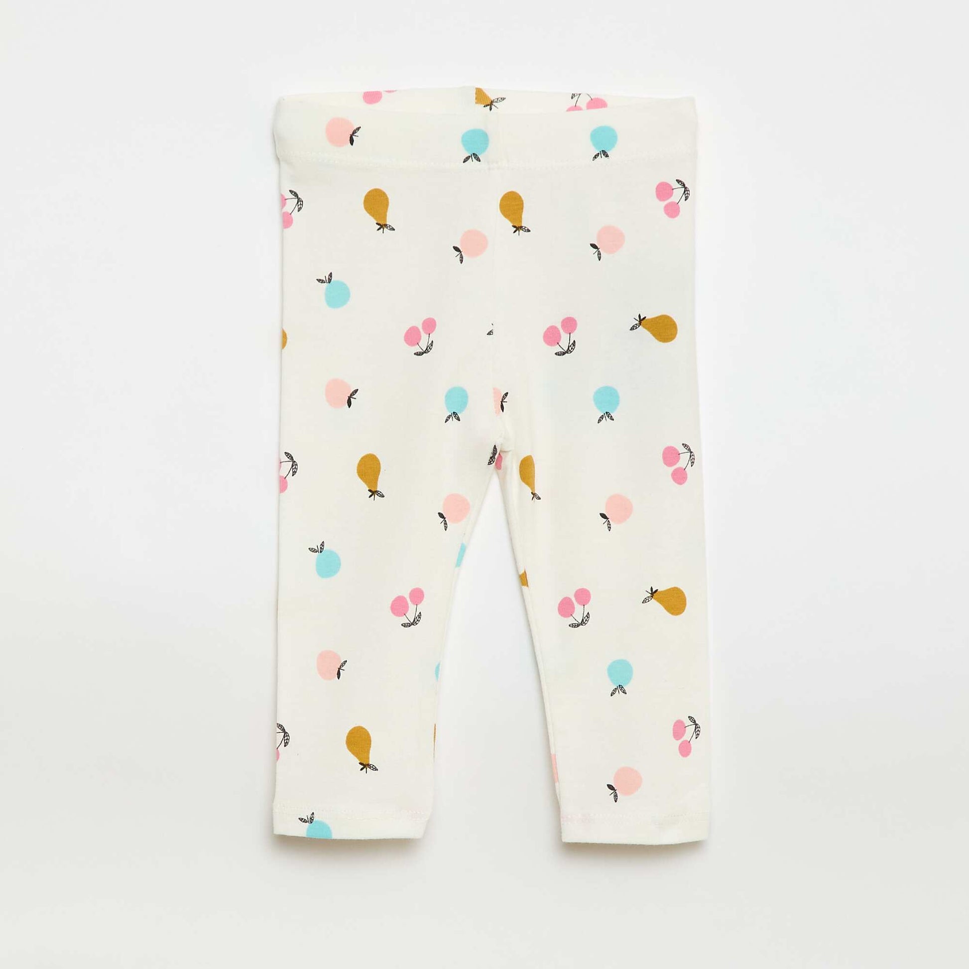 Lote de 2 leggings largos BLANCO