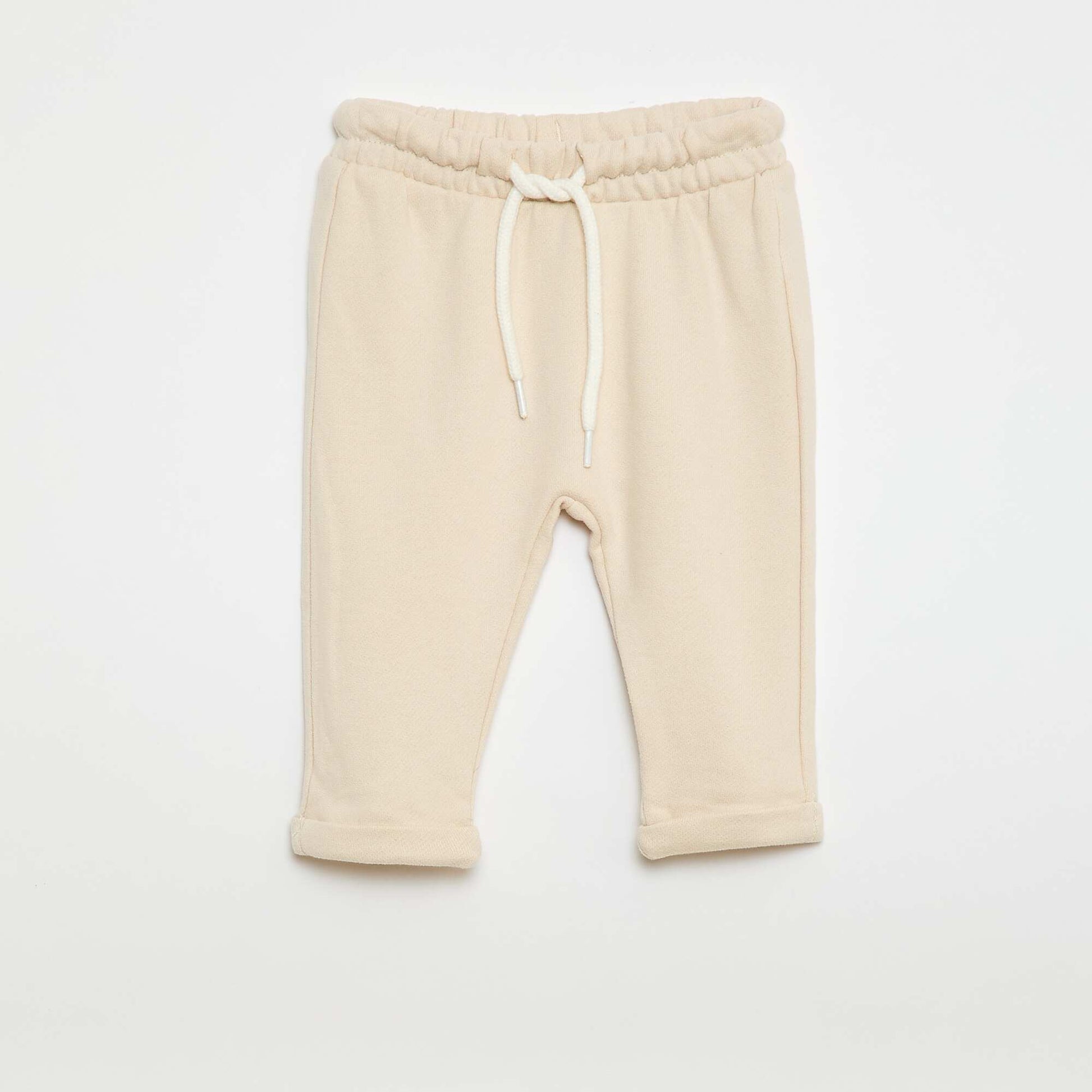 Lote de 2 pantalones de jogging en felpa francesa GRIS