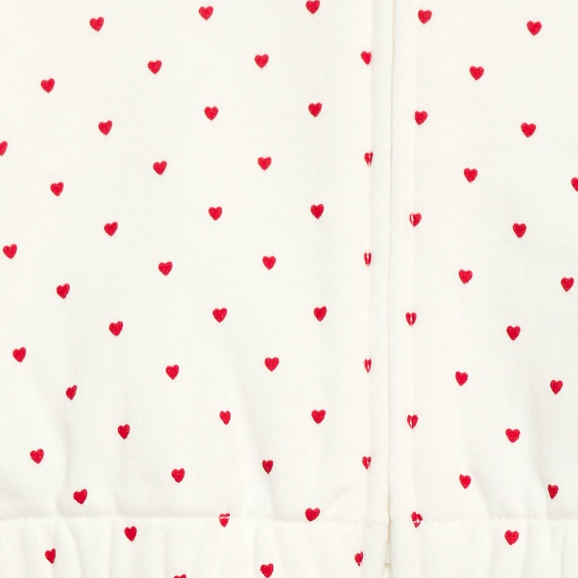 Buzo con capucha estampada BLANCO