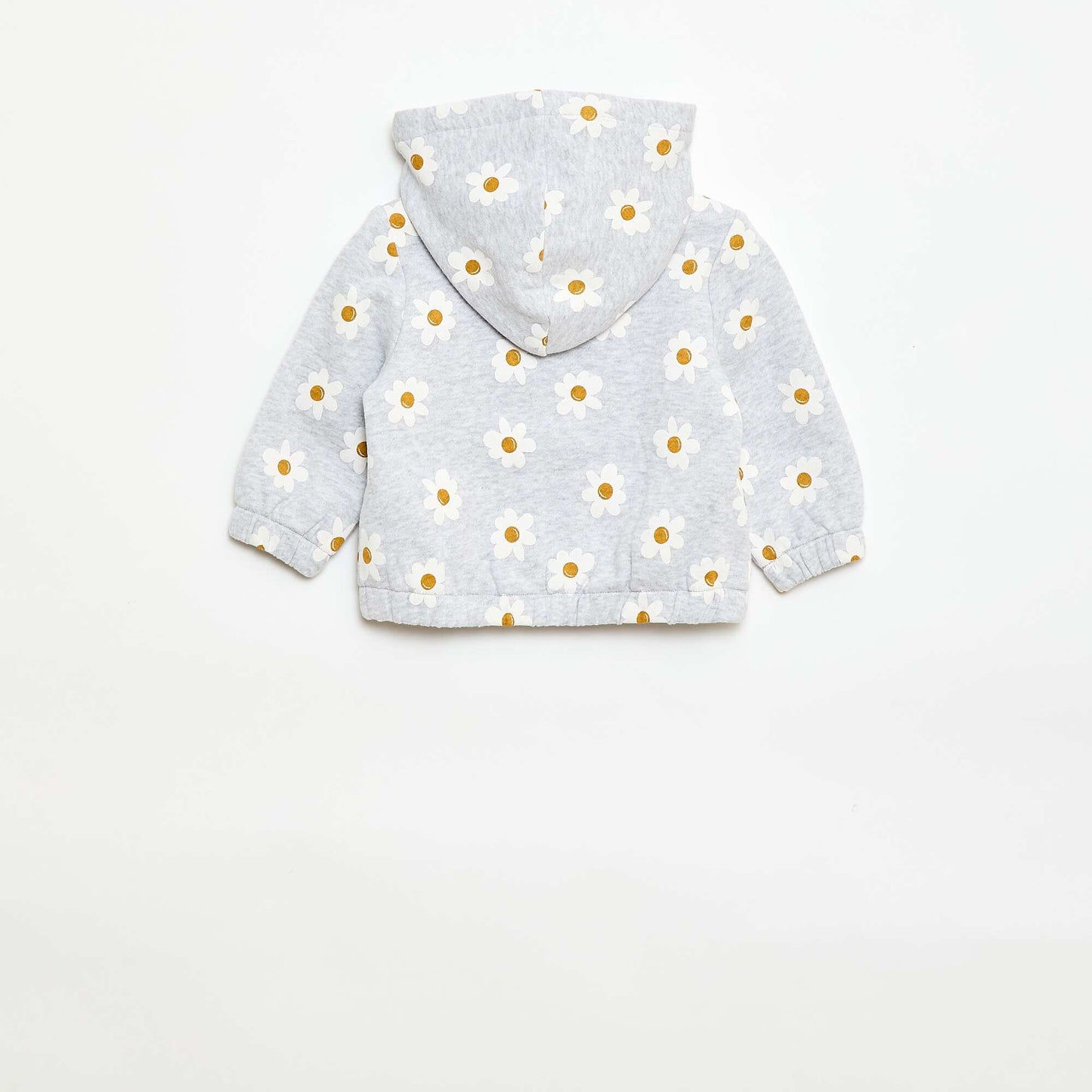Buzo con capucha estampada GRIS