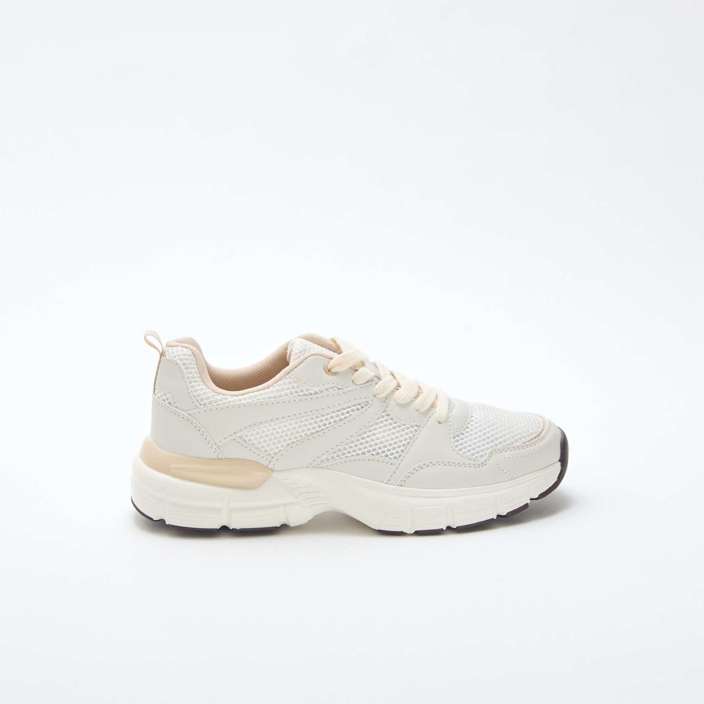 Zapatillas bajas estilo running BEIGE