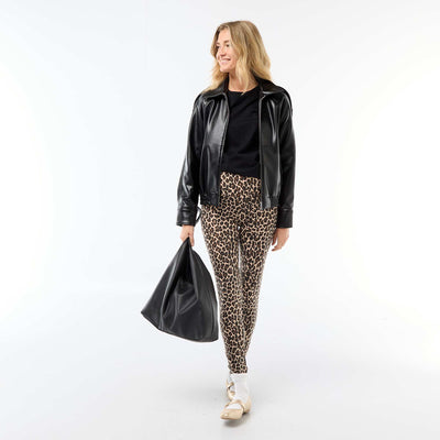 Legging de maternidad estampado BEIGE