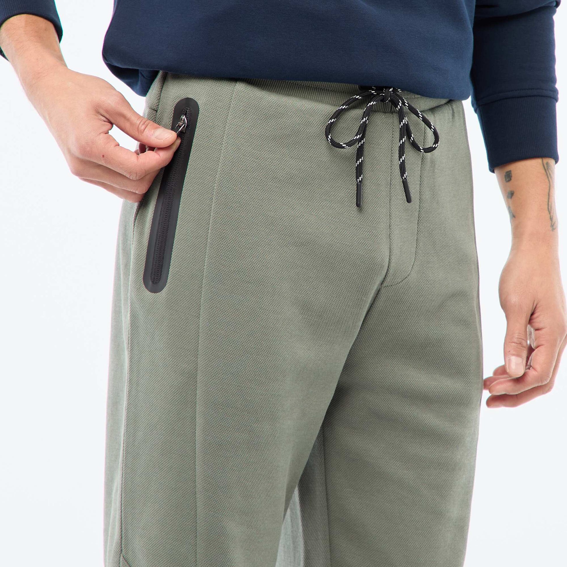 Pantalón de jogging de punto piqué KAKI