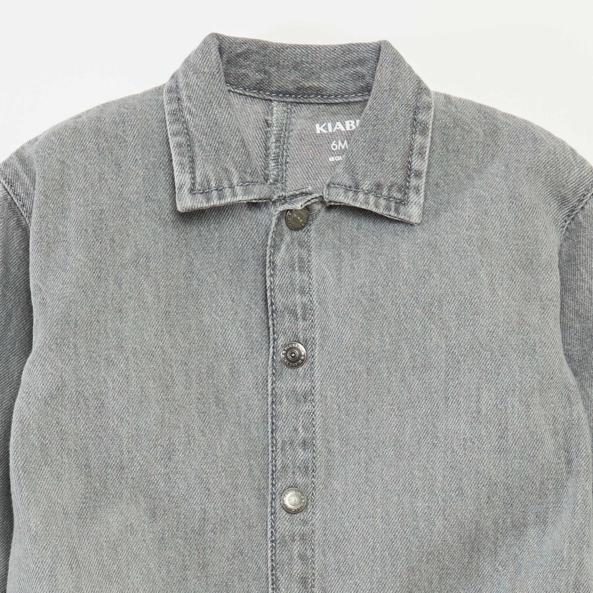 Mono jean GRIS