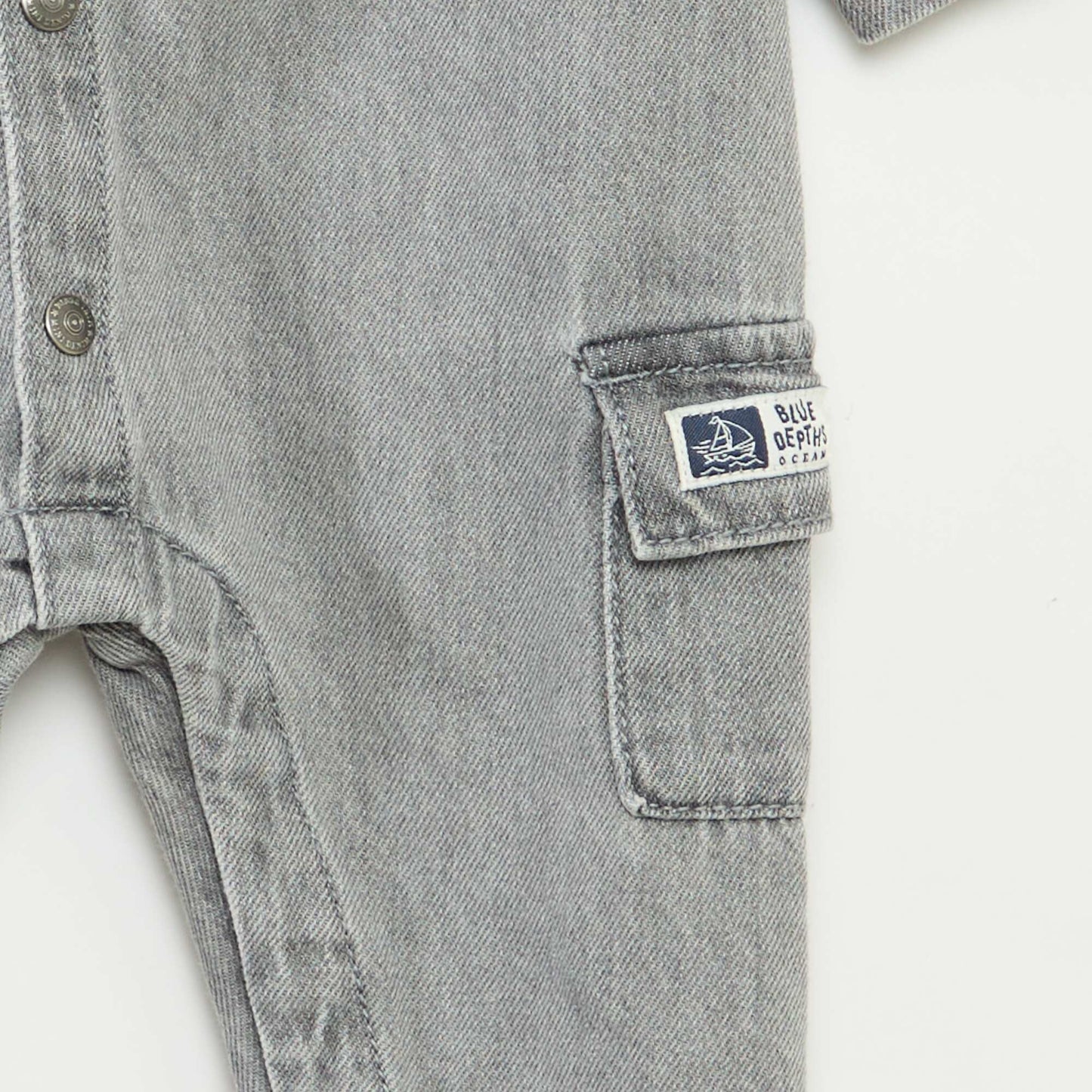 Mono jean GRIS