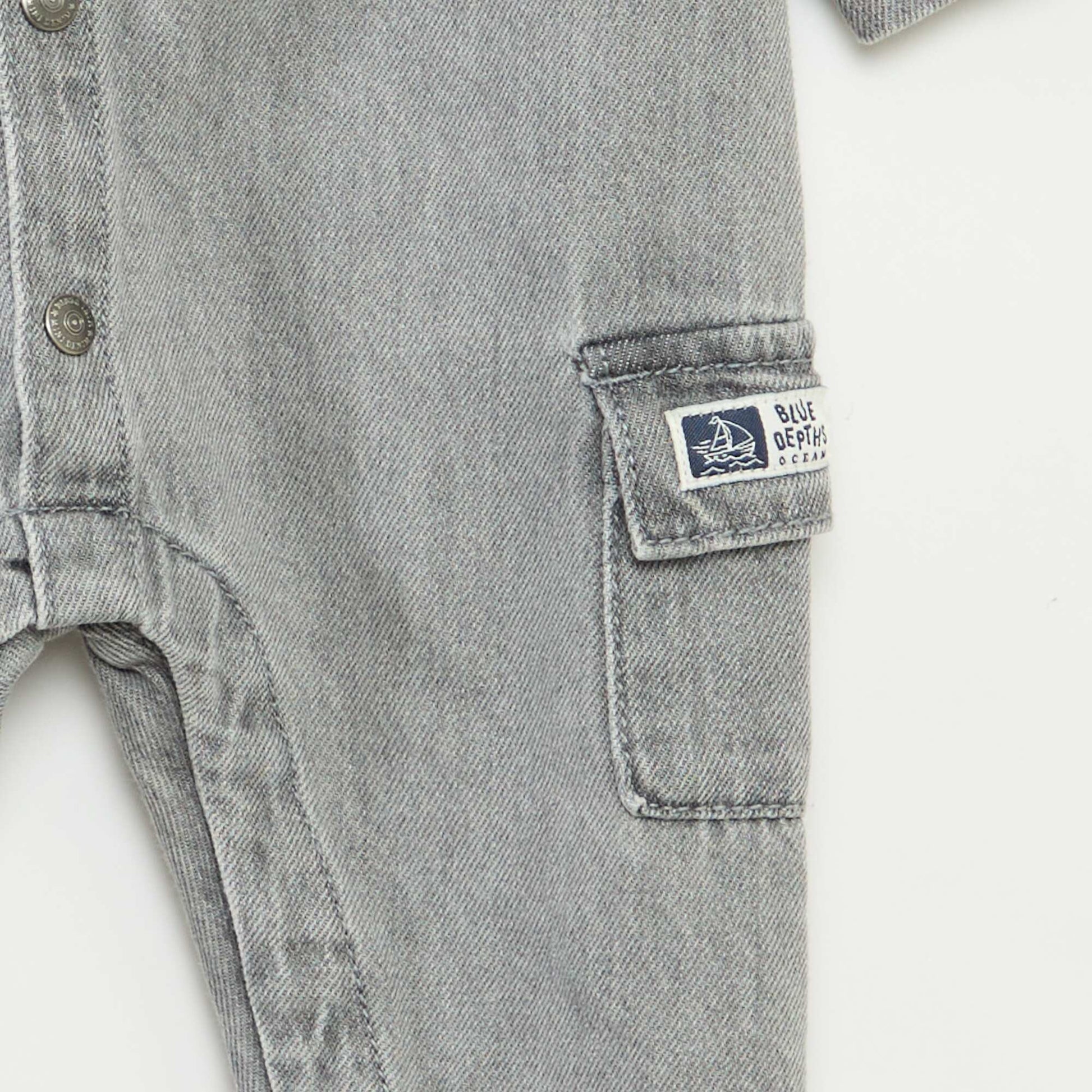 Mono jean GRIS