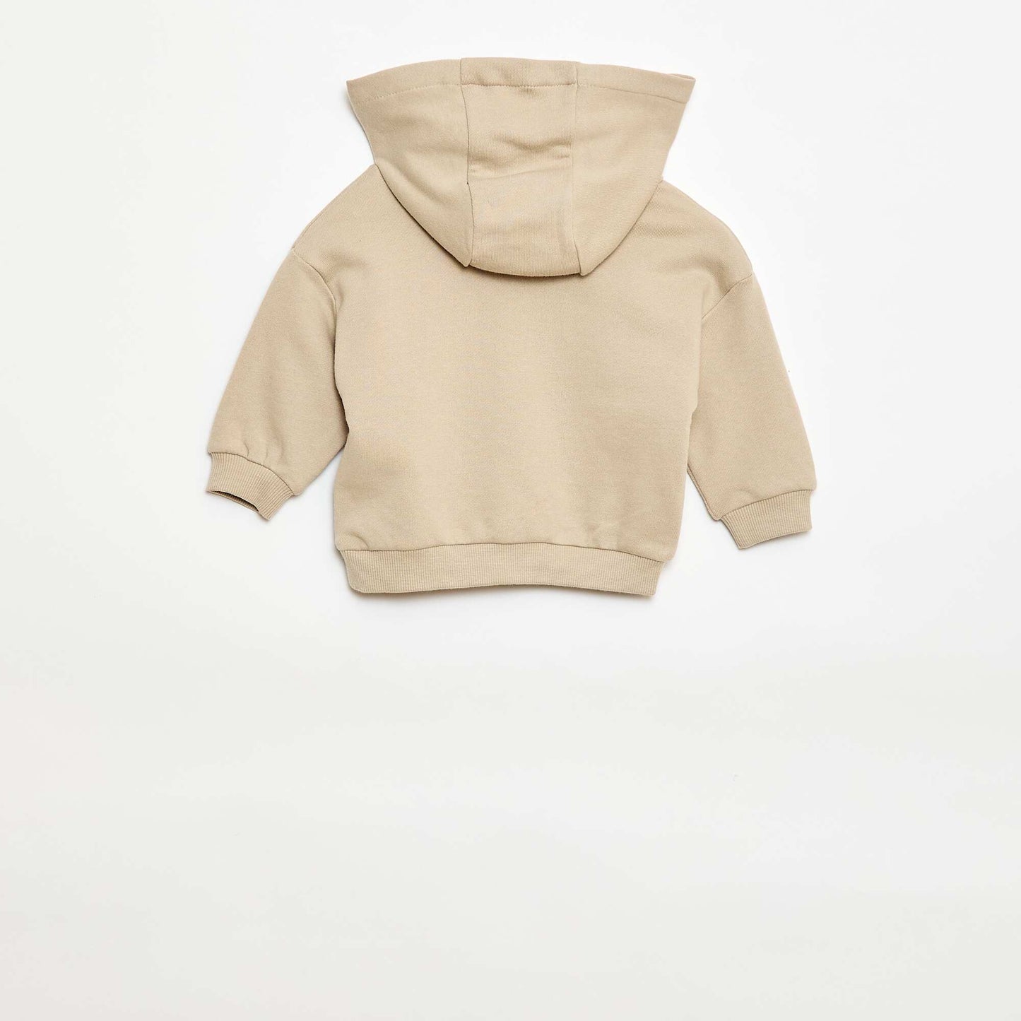 Conjunto buzo con capucha + pantalón de chándal monocromo - 2 piezas BEIGE