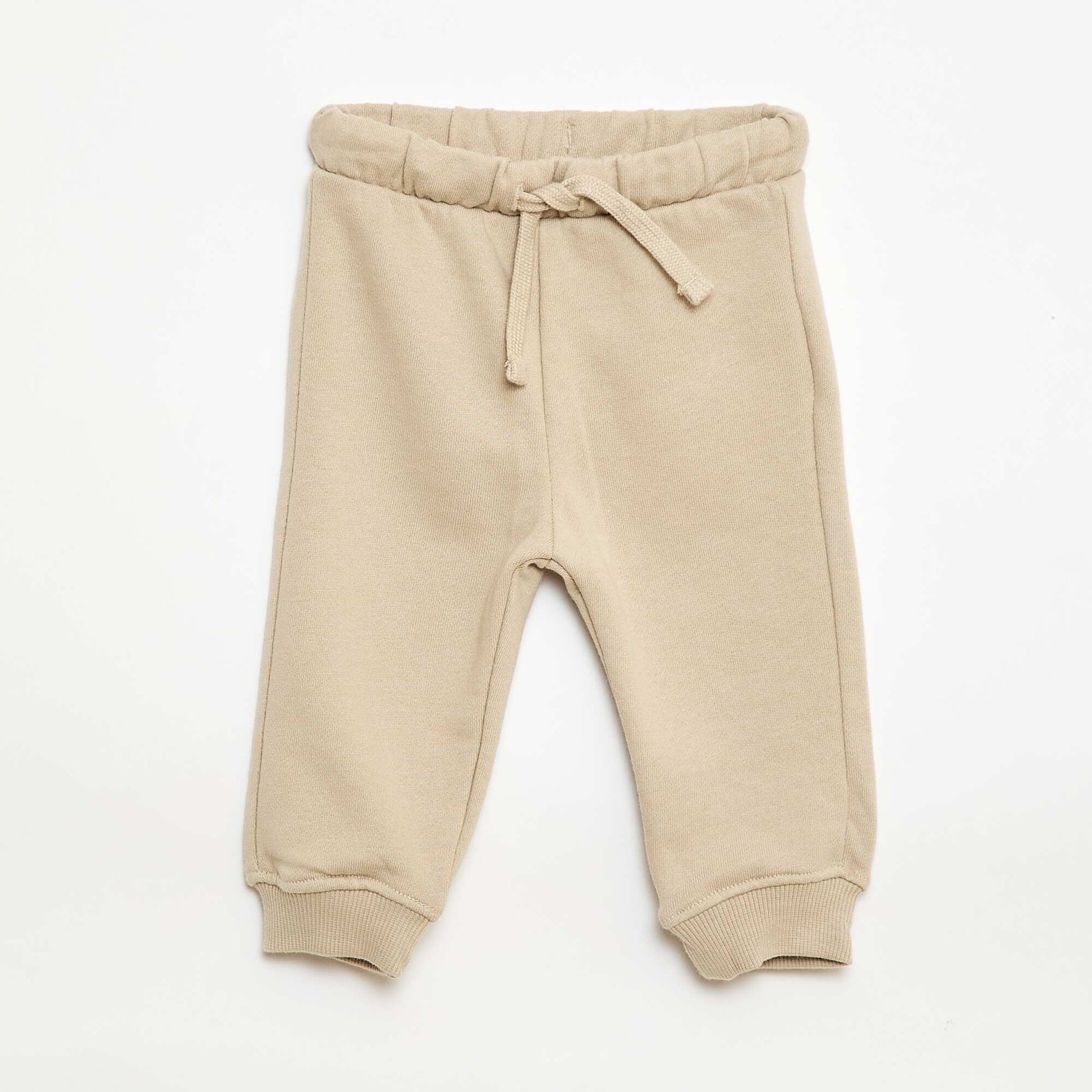 Conjunto buzo con capucha + pantalón de chándal monocromo - 2 piezas BEIGE
