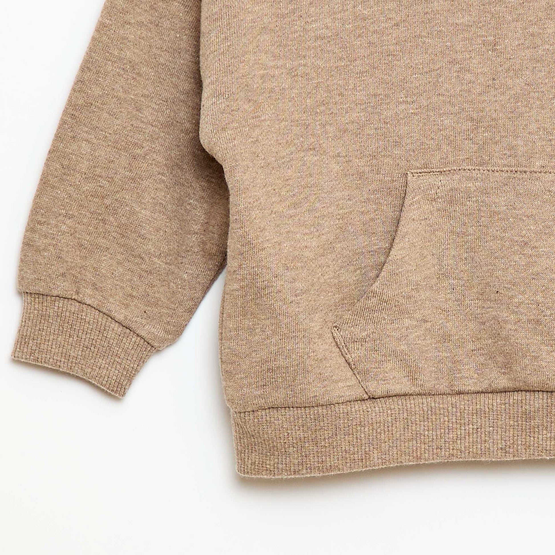 Conjunto buzo con capucha + pantalón de chándal monocromo - 2 piezas BEIGE