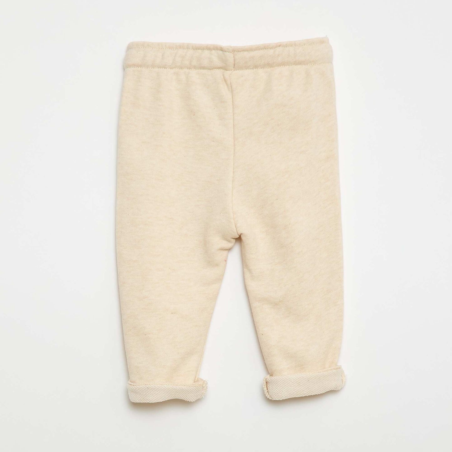 Pantalón de jogging en felpa francesa BEIGE