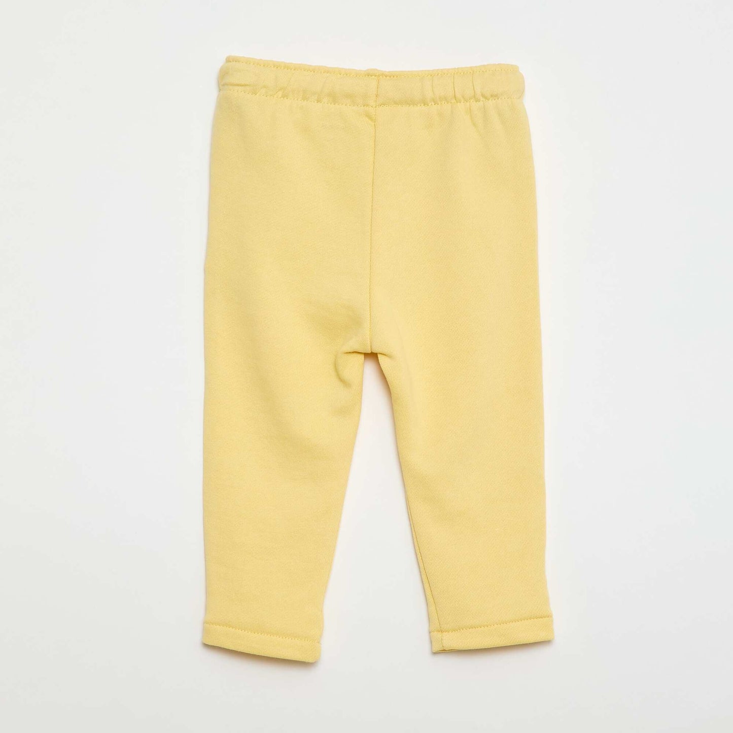Pantalón jogging en felpa francesa AMARILLO