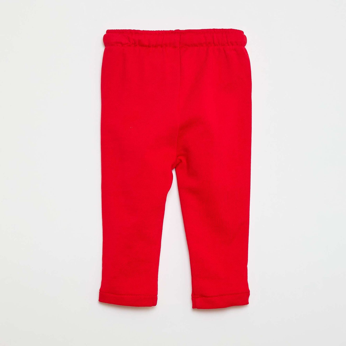 Pantalón de jogging en felpa francesa ROJO