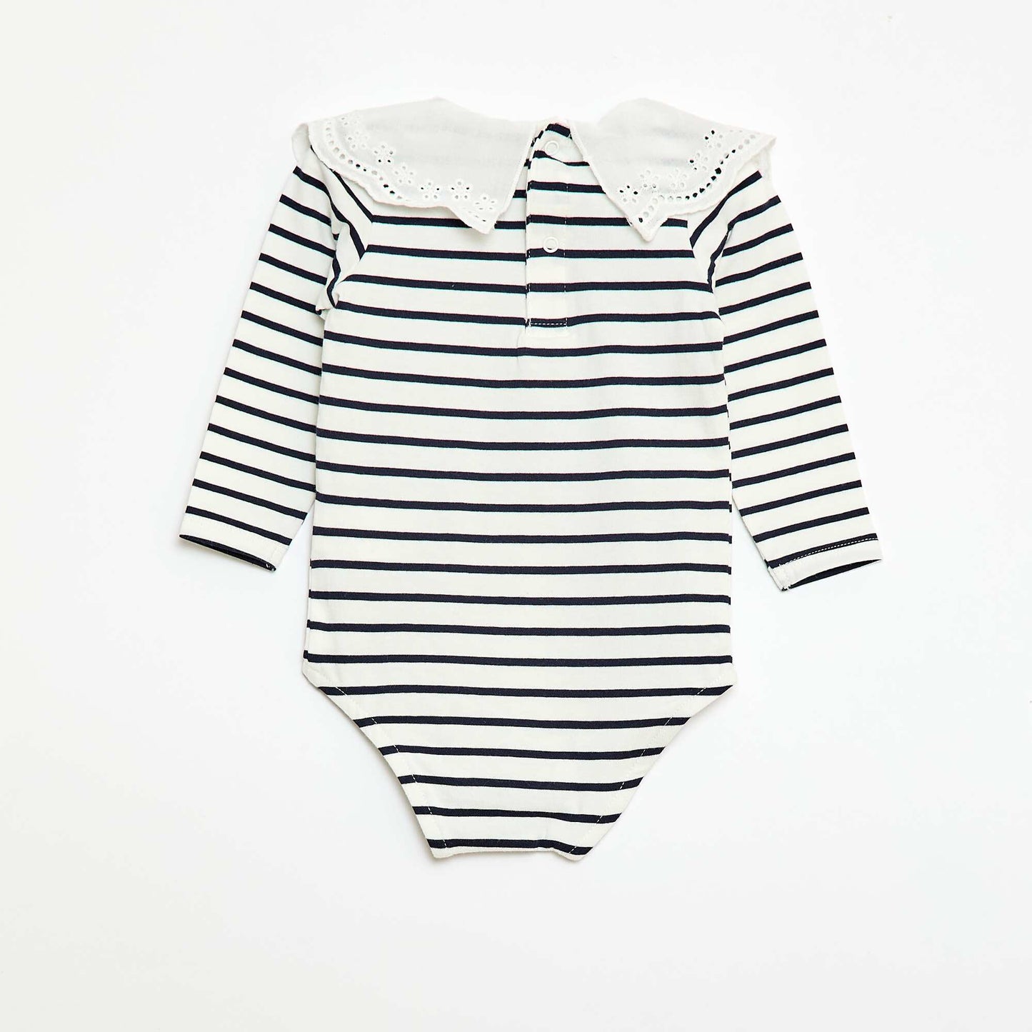 Body con cuello Claudine BLANCO