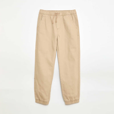 Pantalón estilo jogger BEIGE