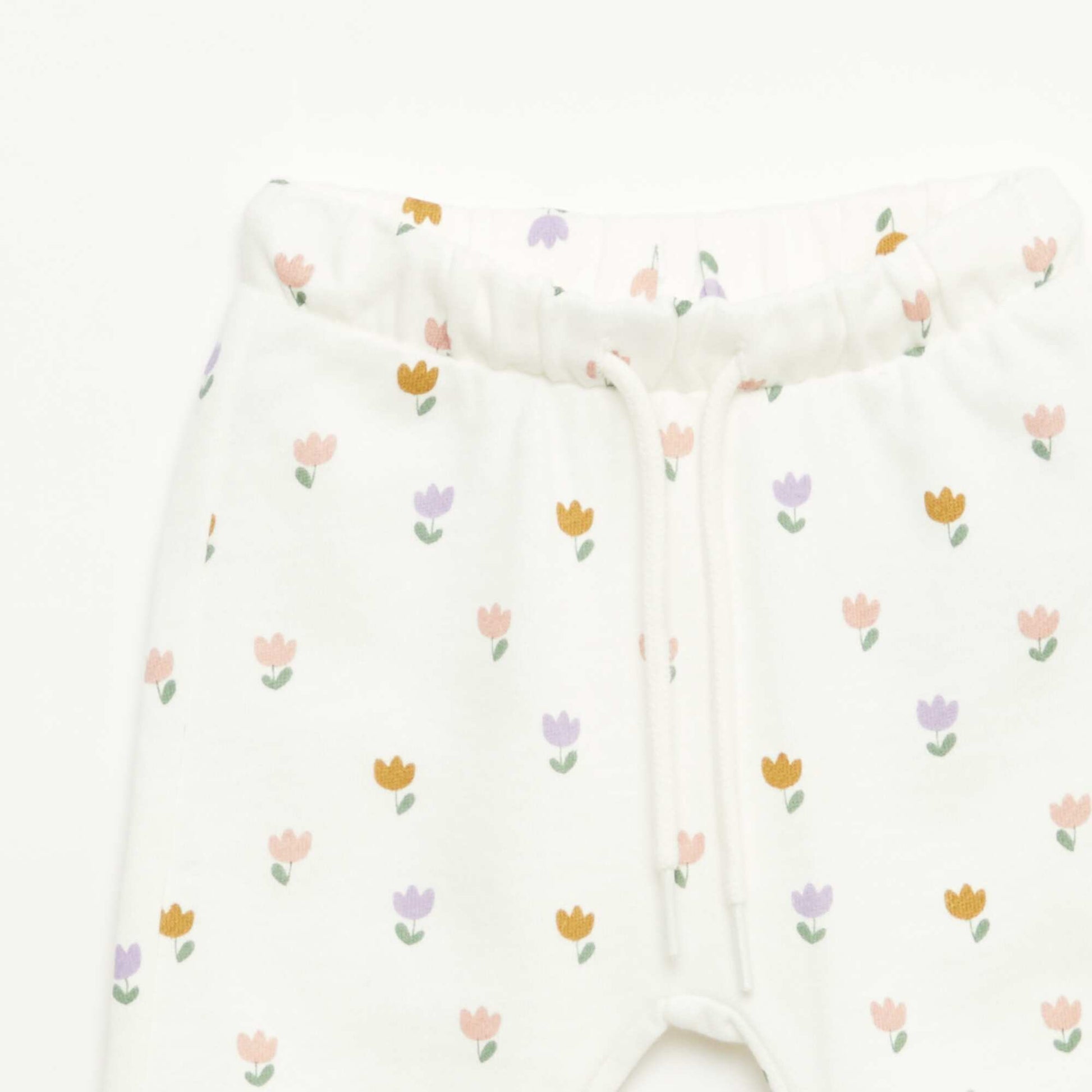 Pantalón de jogging en felpa ligera BLANCO