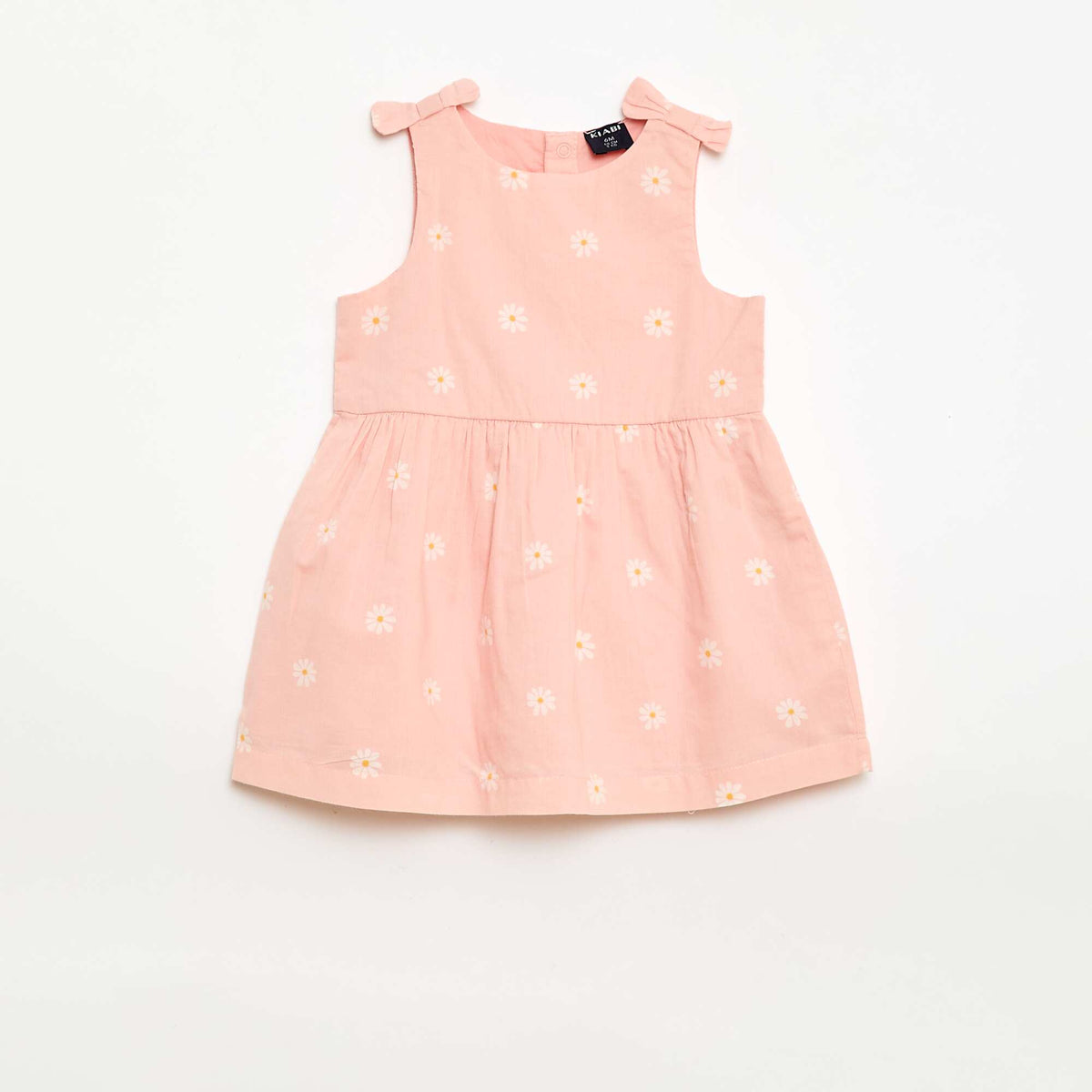 Vestido corte evasé sin mangas ROSA