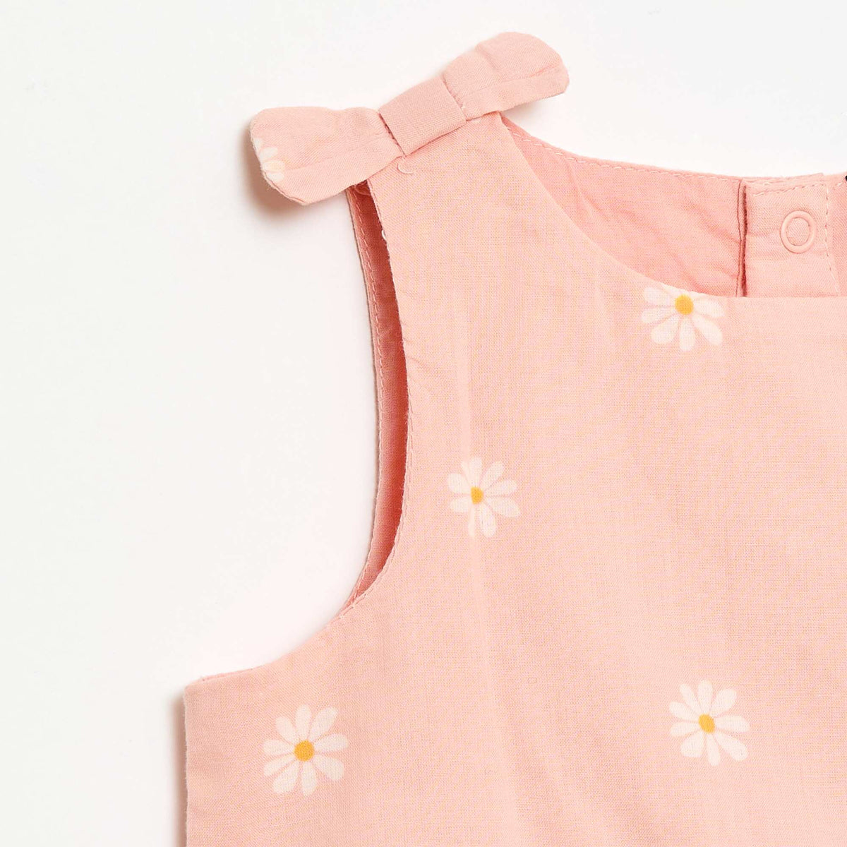 Vestido corte evasé sin mangas ROSA
