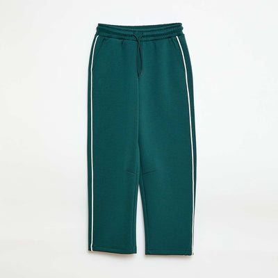 Pantalón de jogging en felpa VERDE