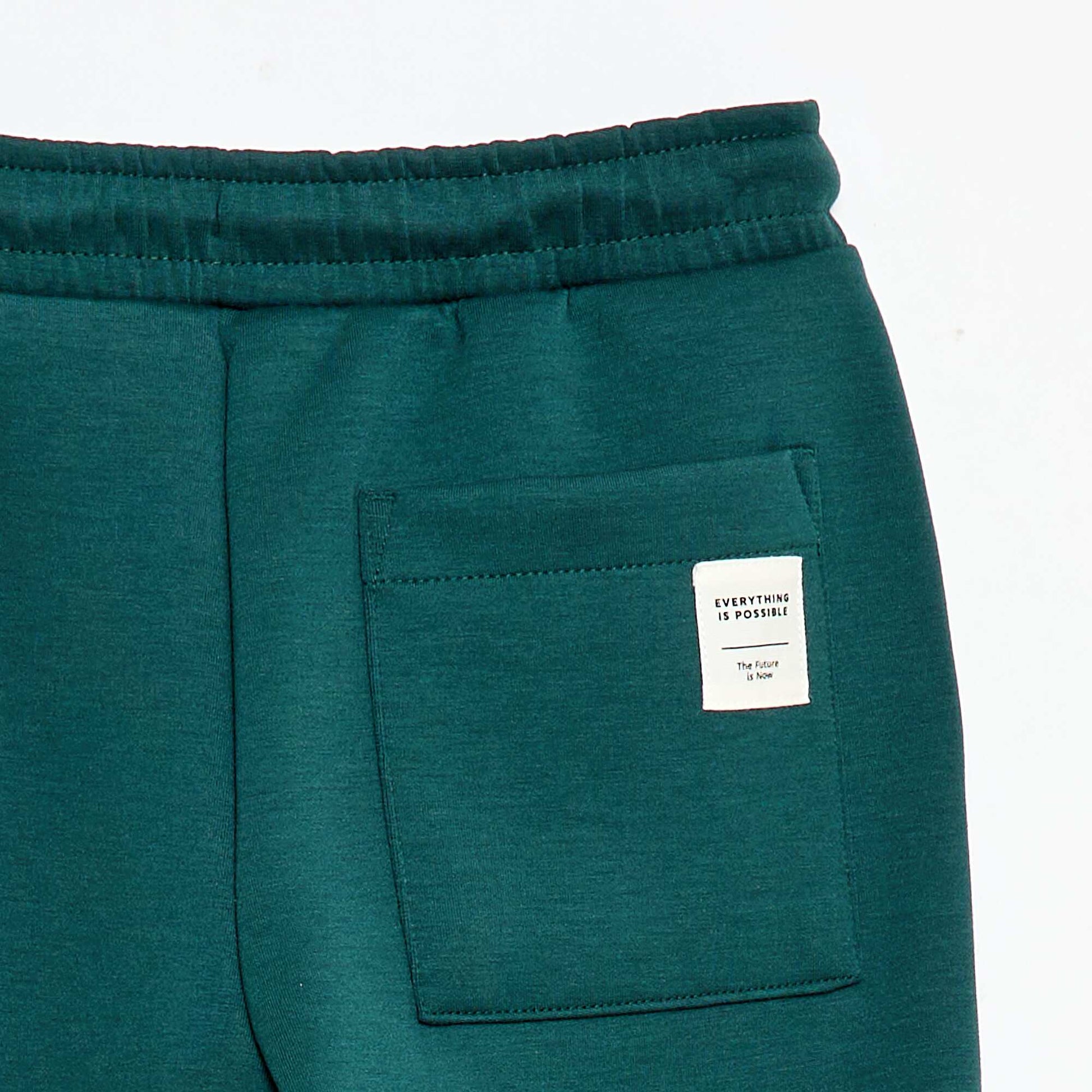 Pantalón de jogging en felpa VERDE