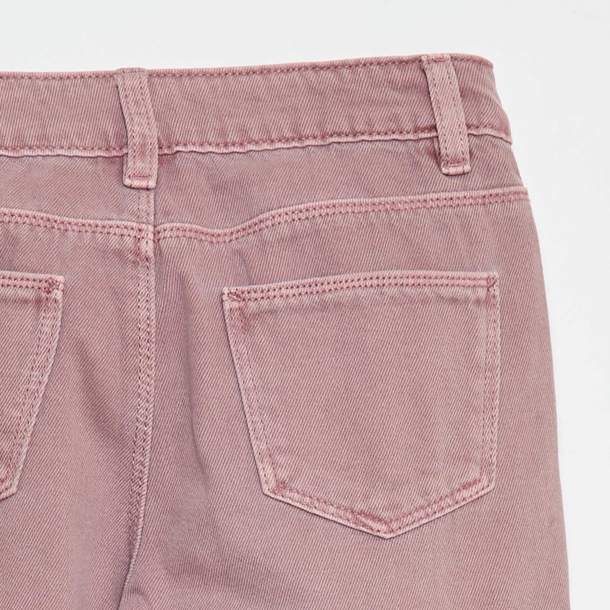 Pantalón jean multibolsillos PURPURA