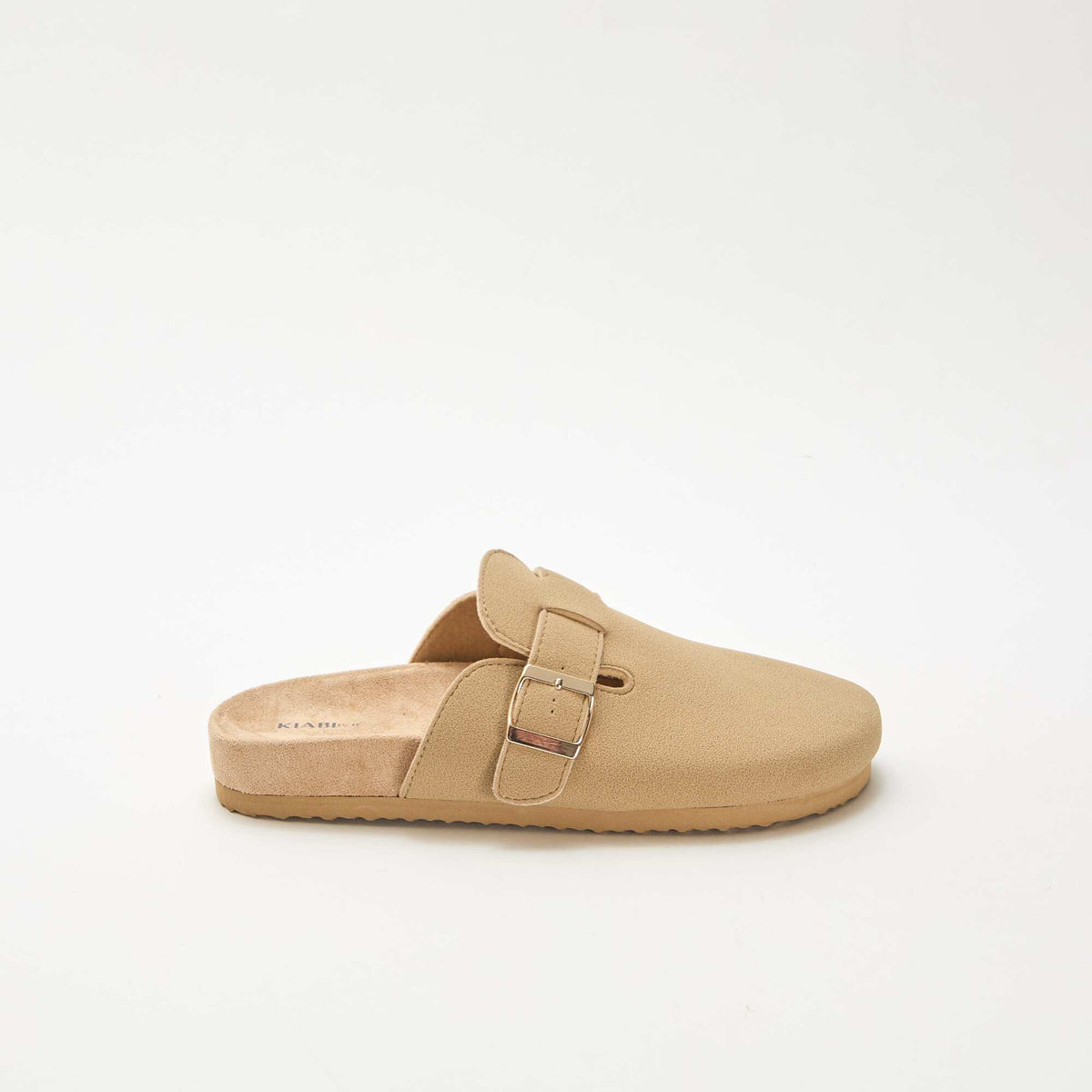 Zapatillas tipo zueco MARRON