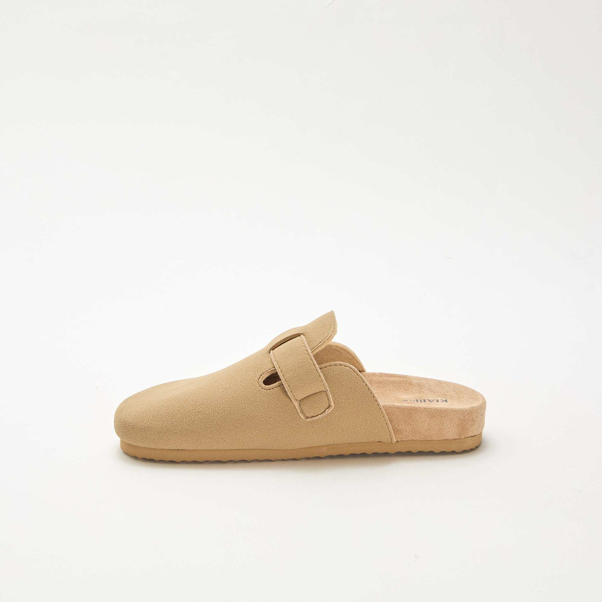 Zapatillas tipo zueco MARRON