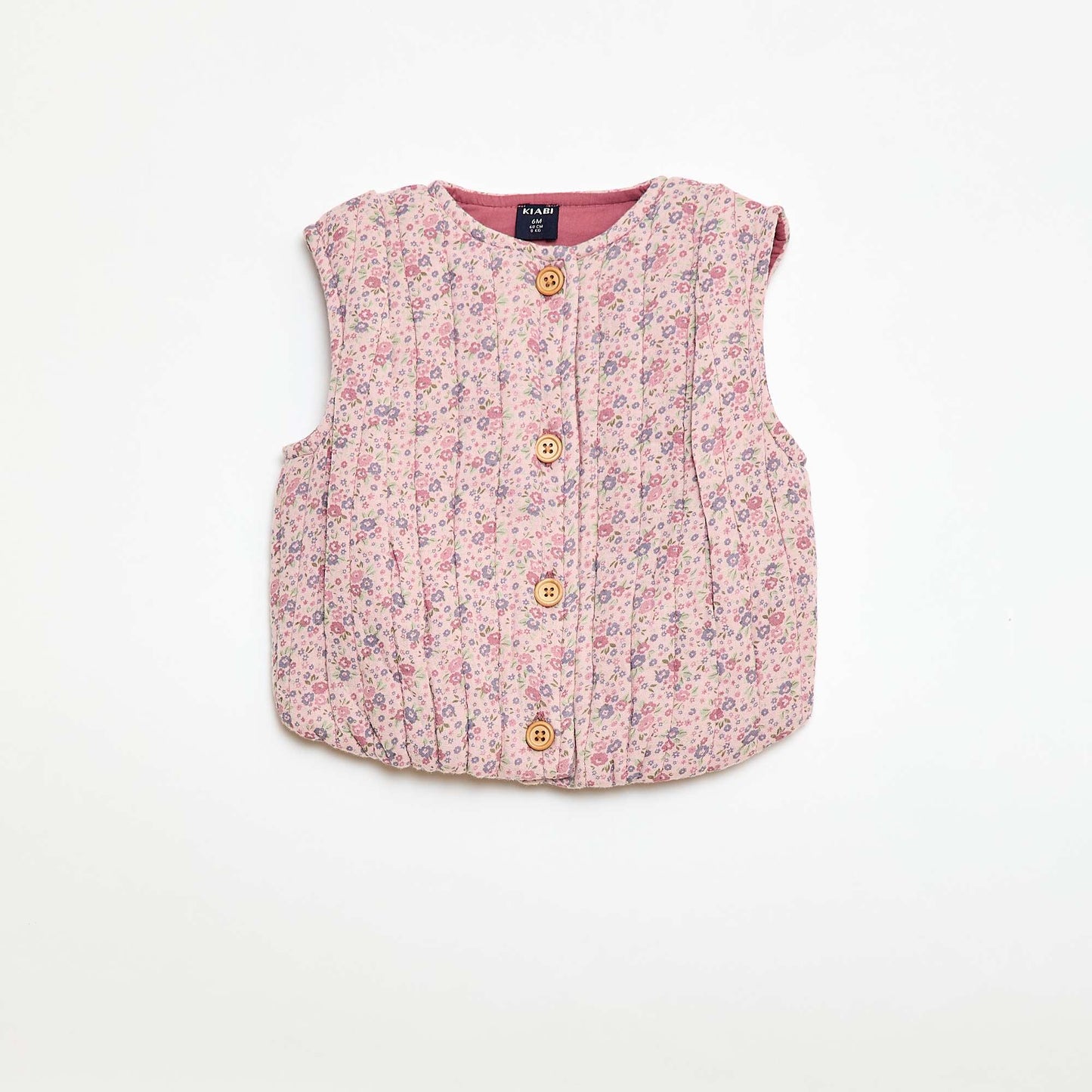 Chaqueta acolchada de gasa de algodón PURPURA