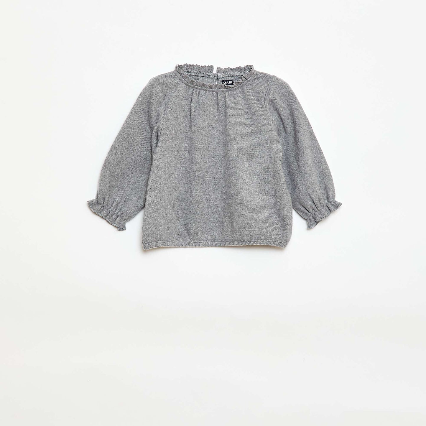 Conjunto de 2 piezas de punto GRIS