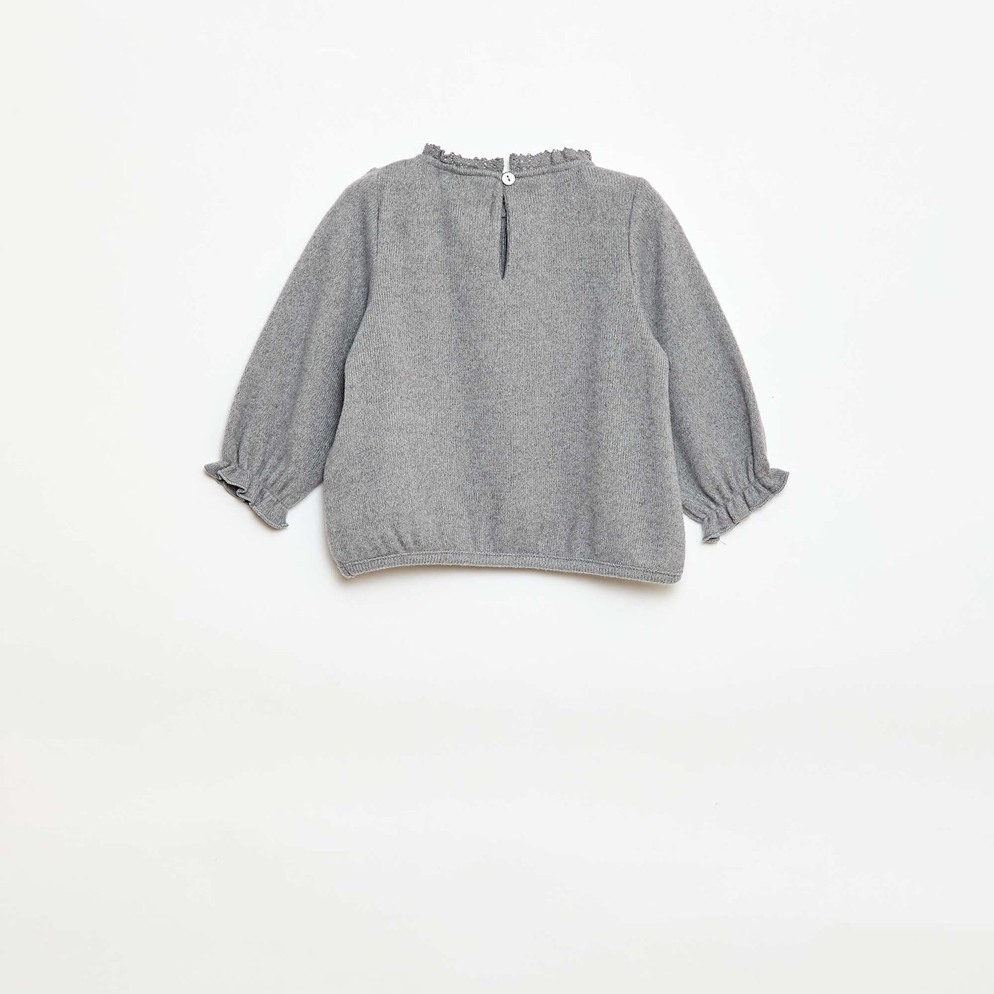 Conjunto de 2 piezas de punto GRIS