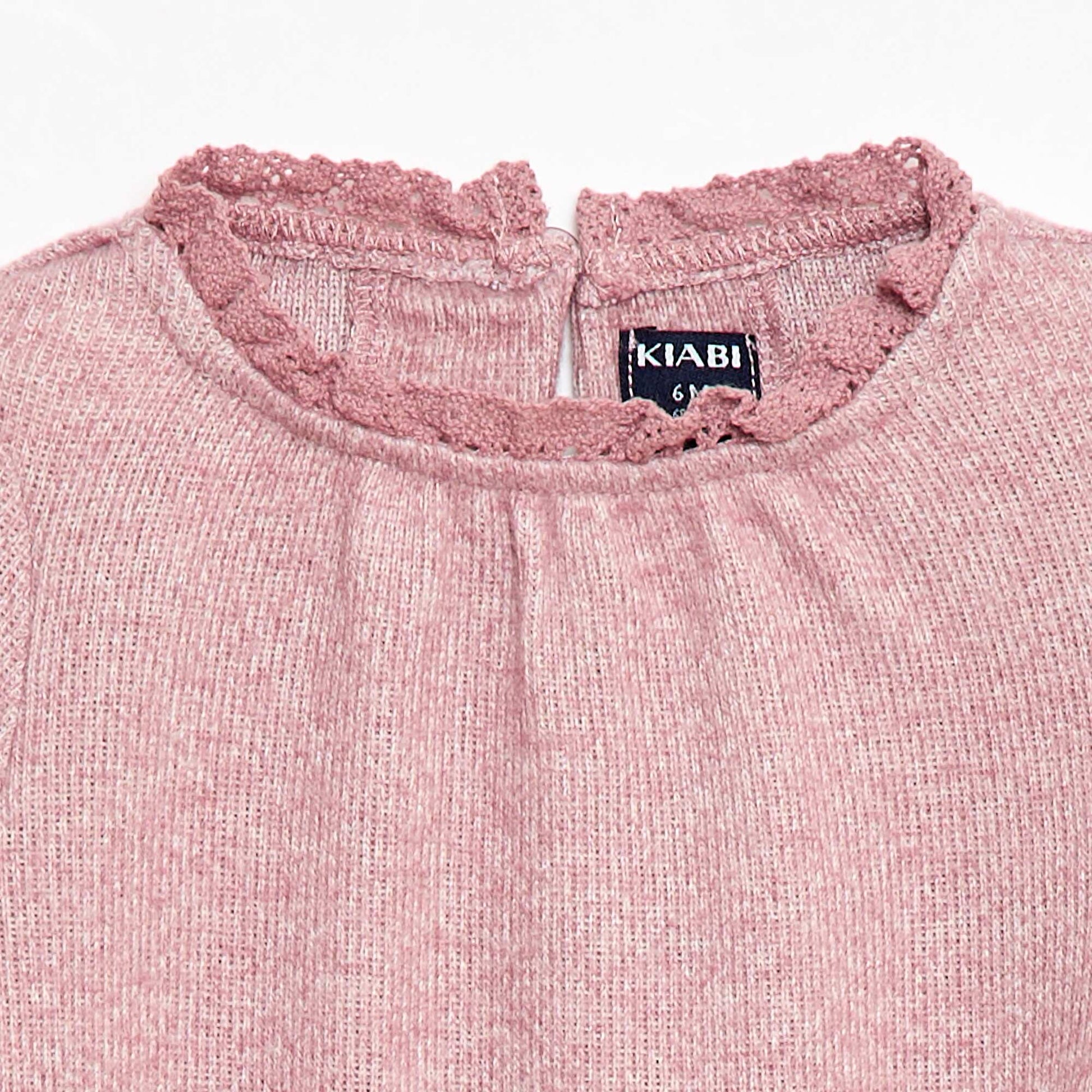 Conjunto de 2 piezas de punto ROSA