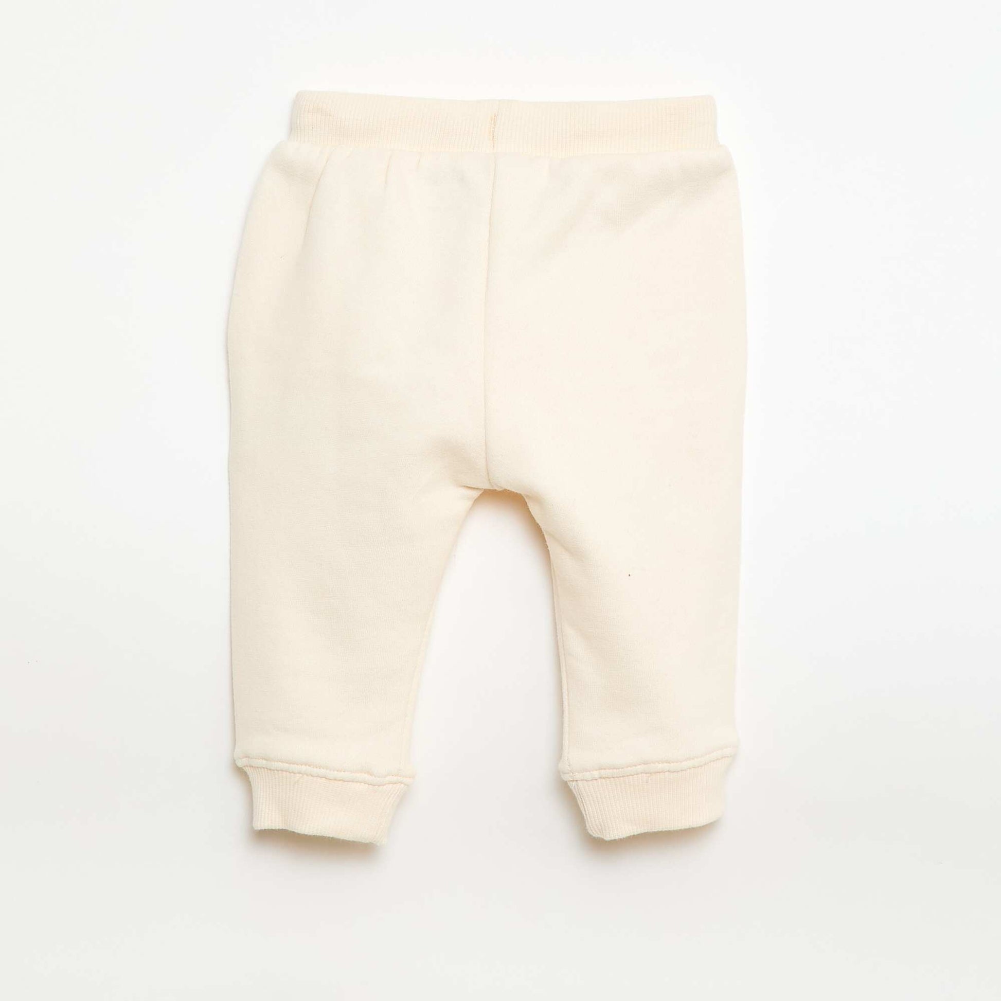 Conjunto buzo + pantalón de chándal fantasía BLANCO