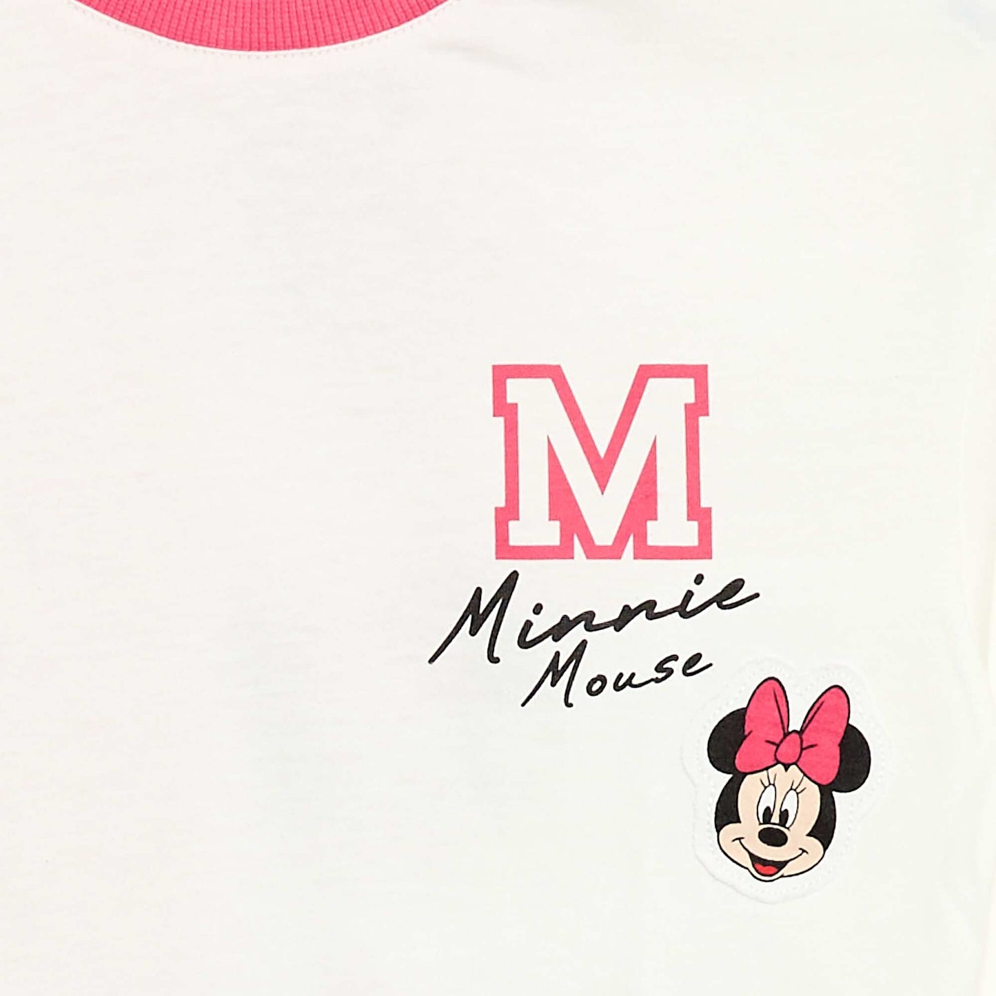 Camiseta estampada fantasía 'Minnie' 'Disney' BLANCO