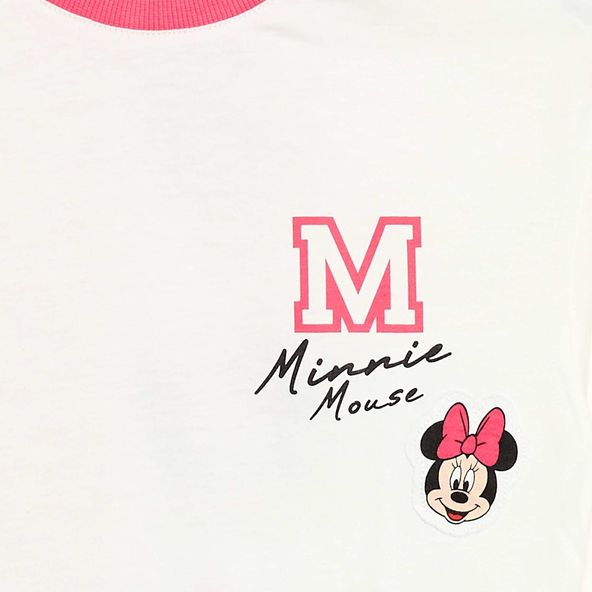 Camiseta estampada fantasía 'Minnie' 'Disney' BLANCO
