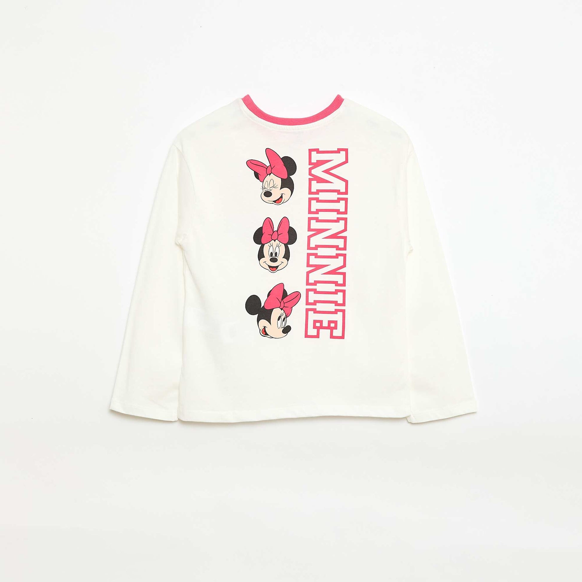 Camiseta estampada fantasía 'Minnie' 'Disney' BLANCO