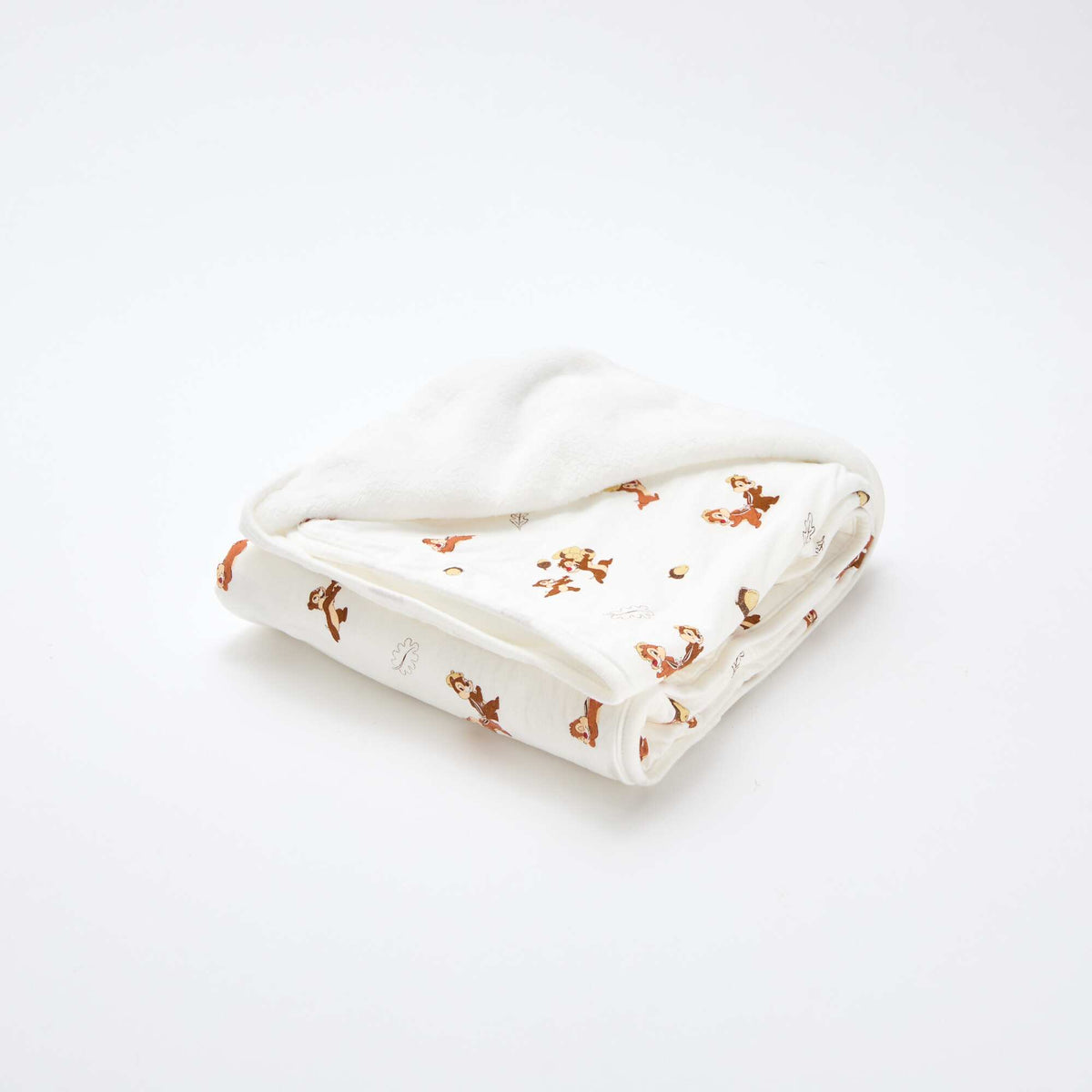Manta polar 'Tic y Tac' BLANCO