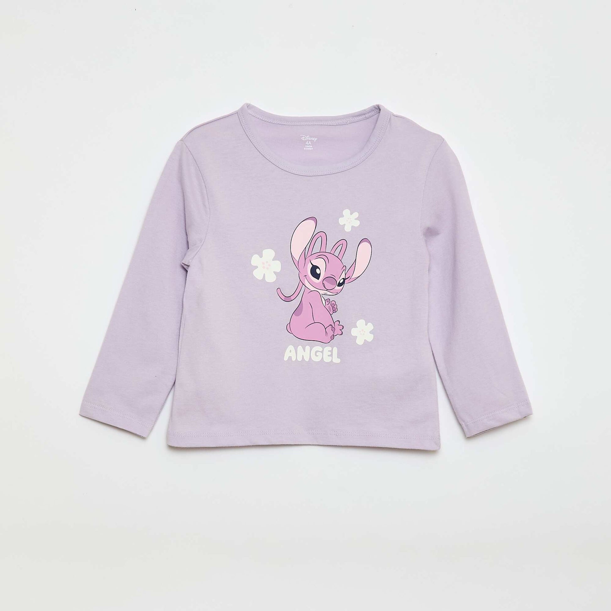 Conjunto de pijama largo 'Stitch' 'Disney' - 2 piezas PURPURA