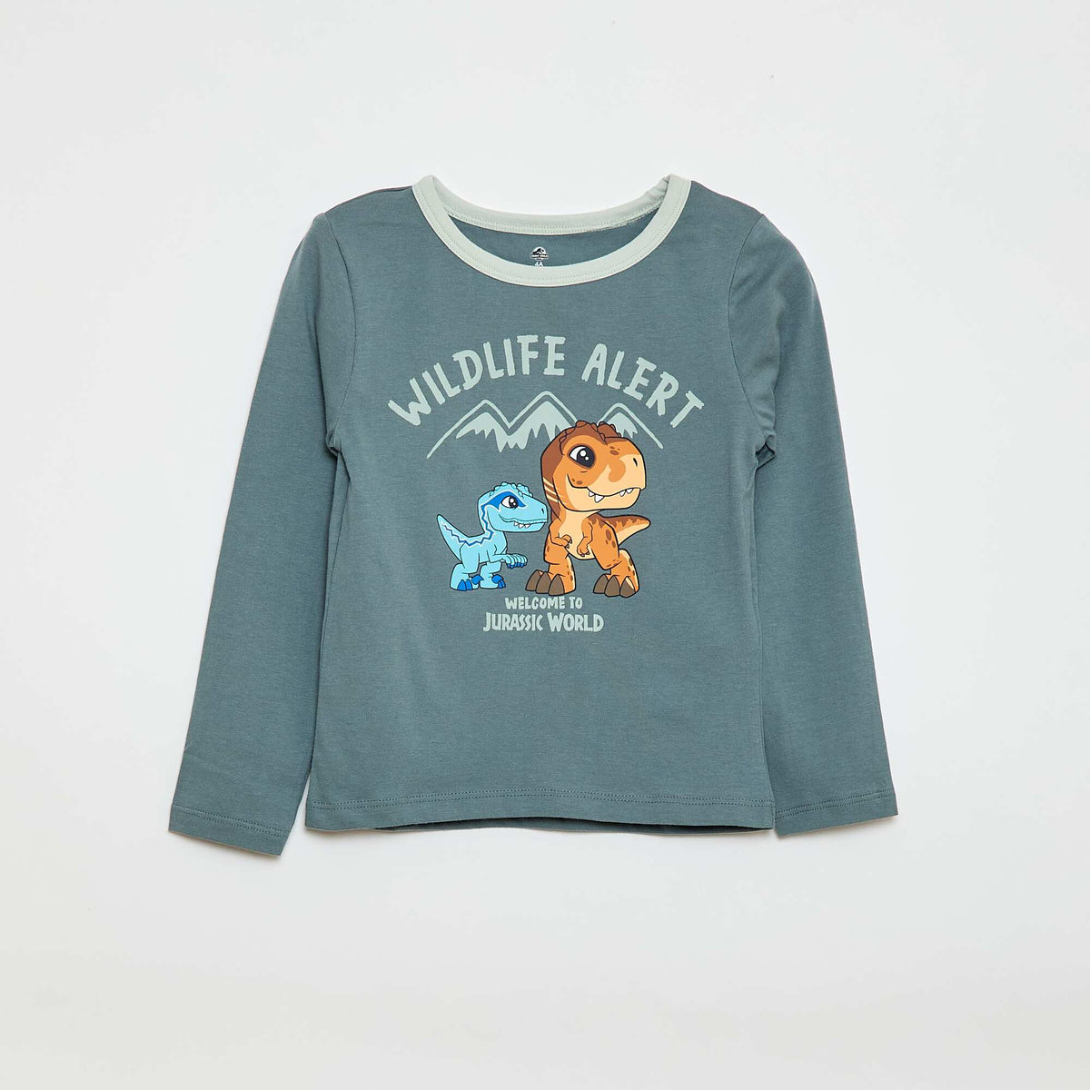 Pijama largo estampado 'Jurassic World' VERDE