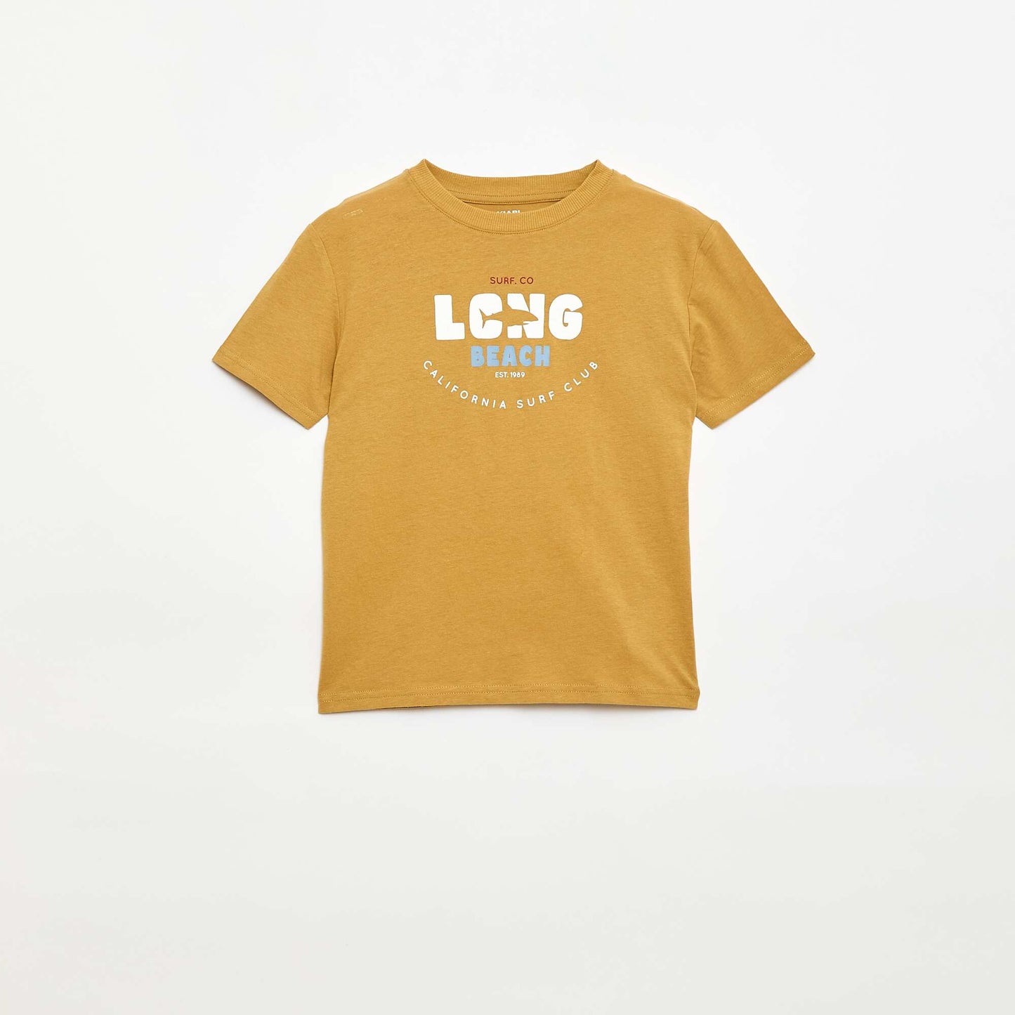 Camiseta de manga corta estampada AMARILLO