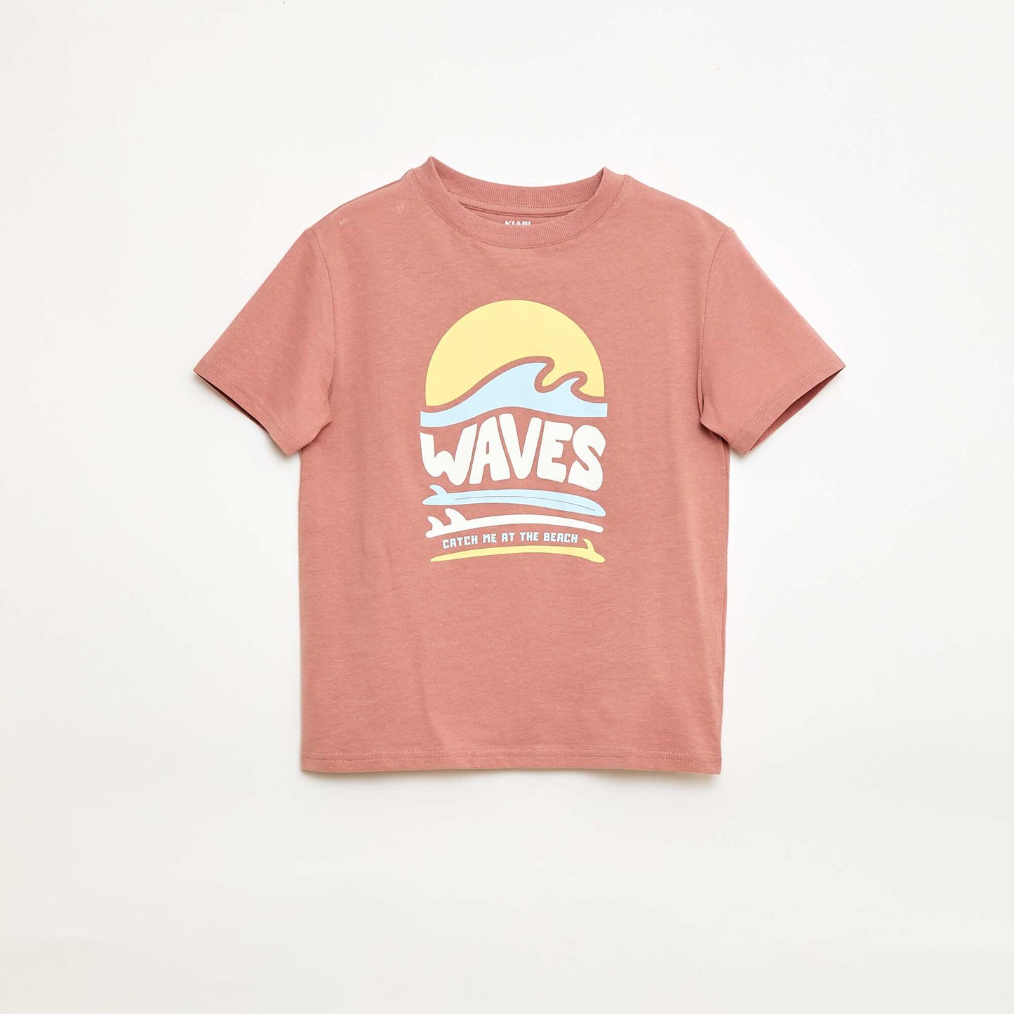 Camiseta de manga corta estampada ROSA