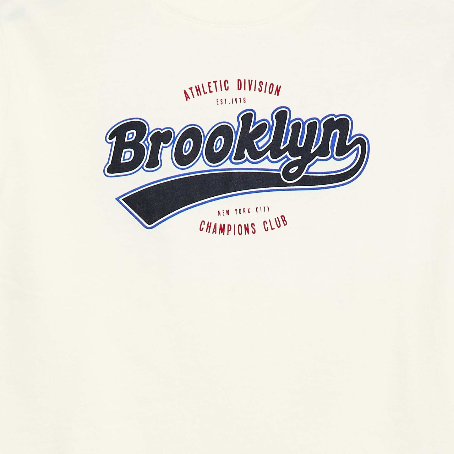Camiseta de manga corta estampada BLANCO
