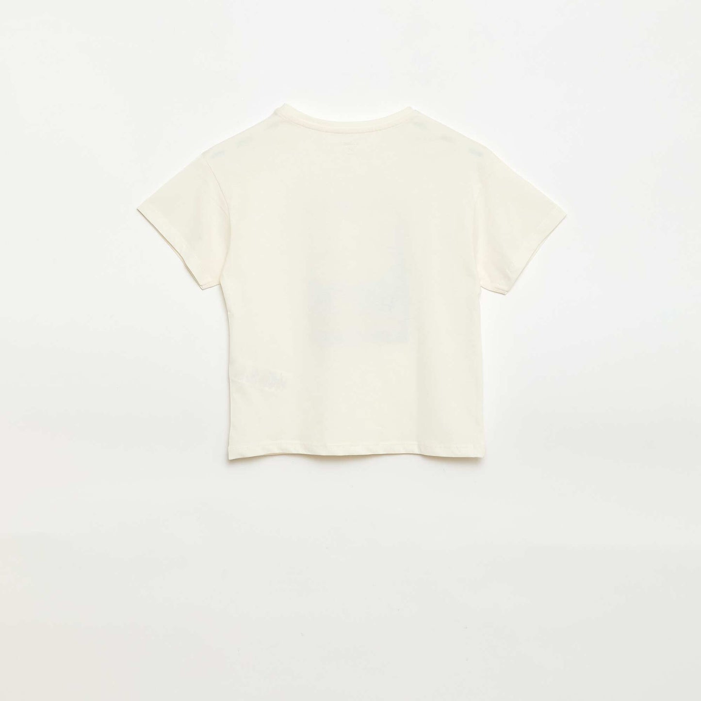 Camiseta estampada con fantasía BLANCO